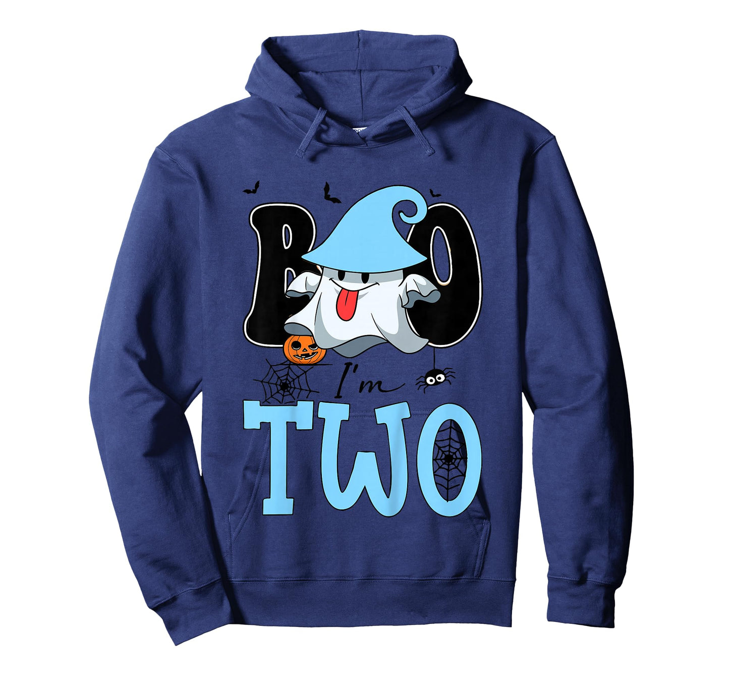 Kid Boo I'm Two 2nd Birthday Ghost Halloween Costume Toddler T-Shirt