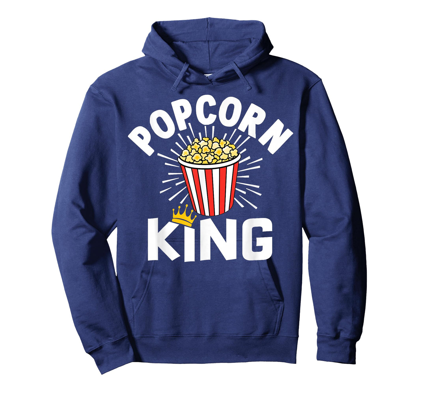 Popcorn King Cinema Movie Snack T-Shirt