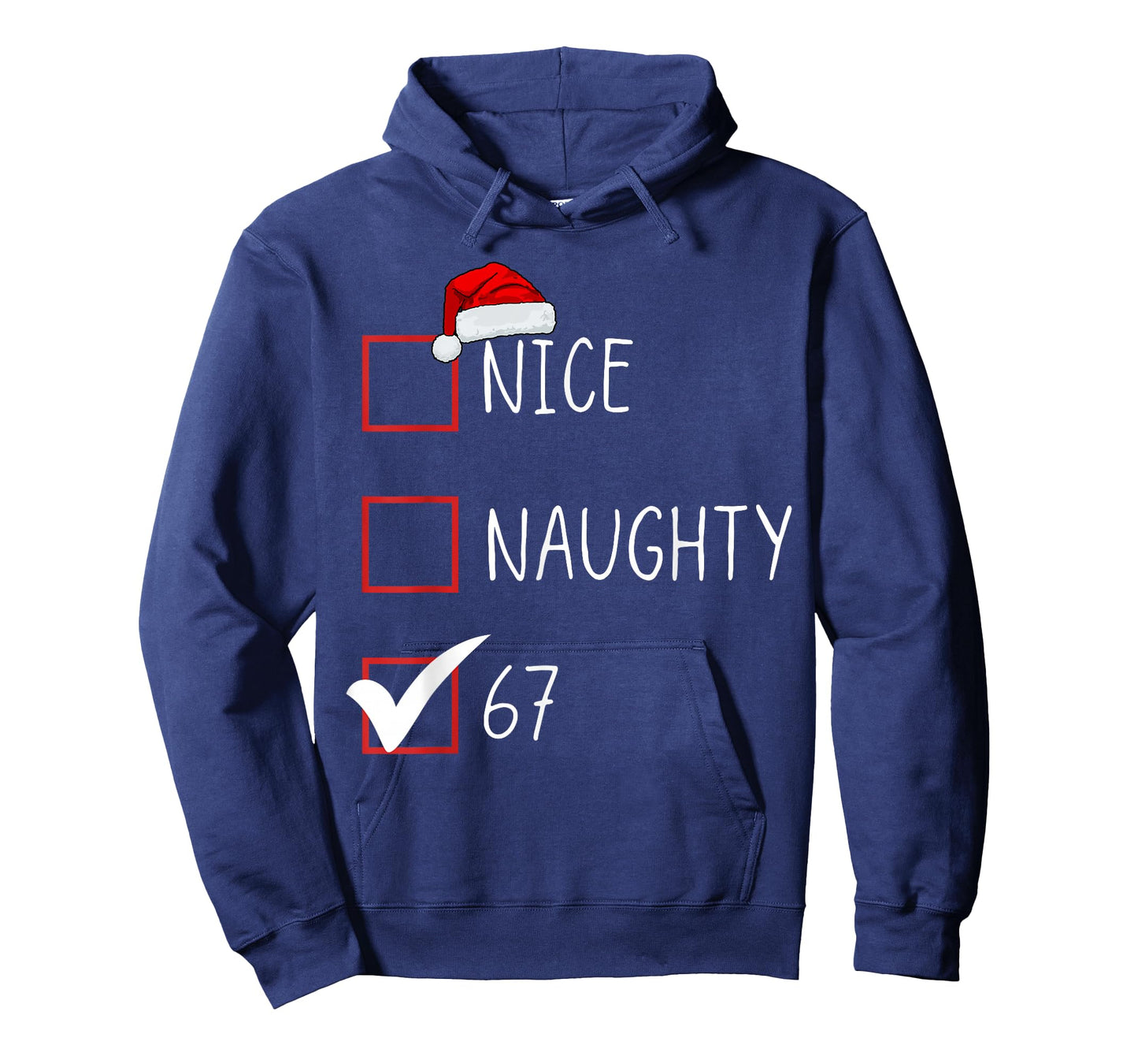 Nice Naughty 67 Funny Brainrot Meme Six Seven Slang T-Shirt