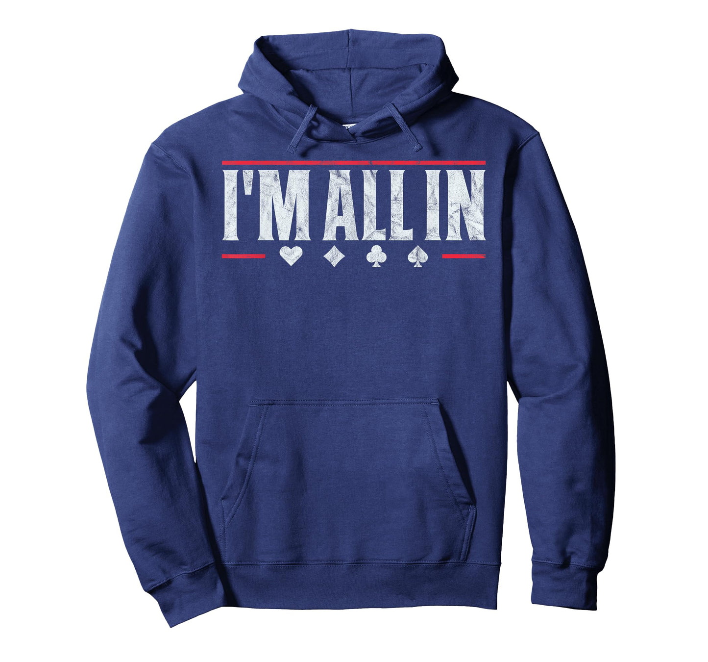 Poker I'm All In Funny Card Player Texas Hold Em T-Shirt