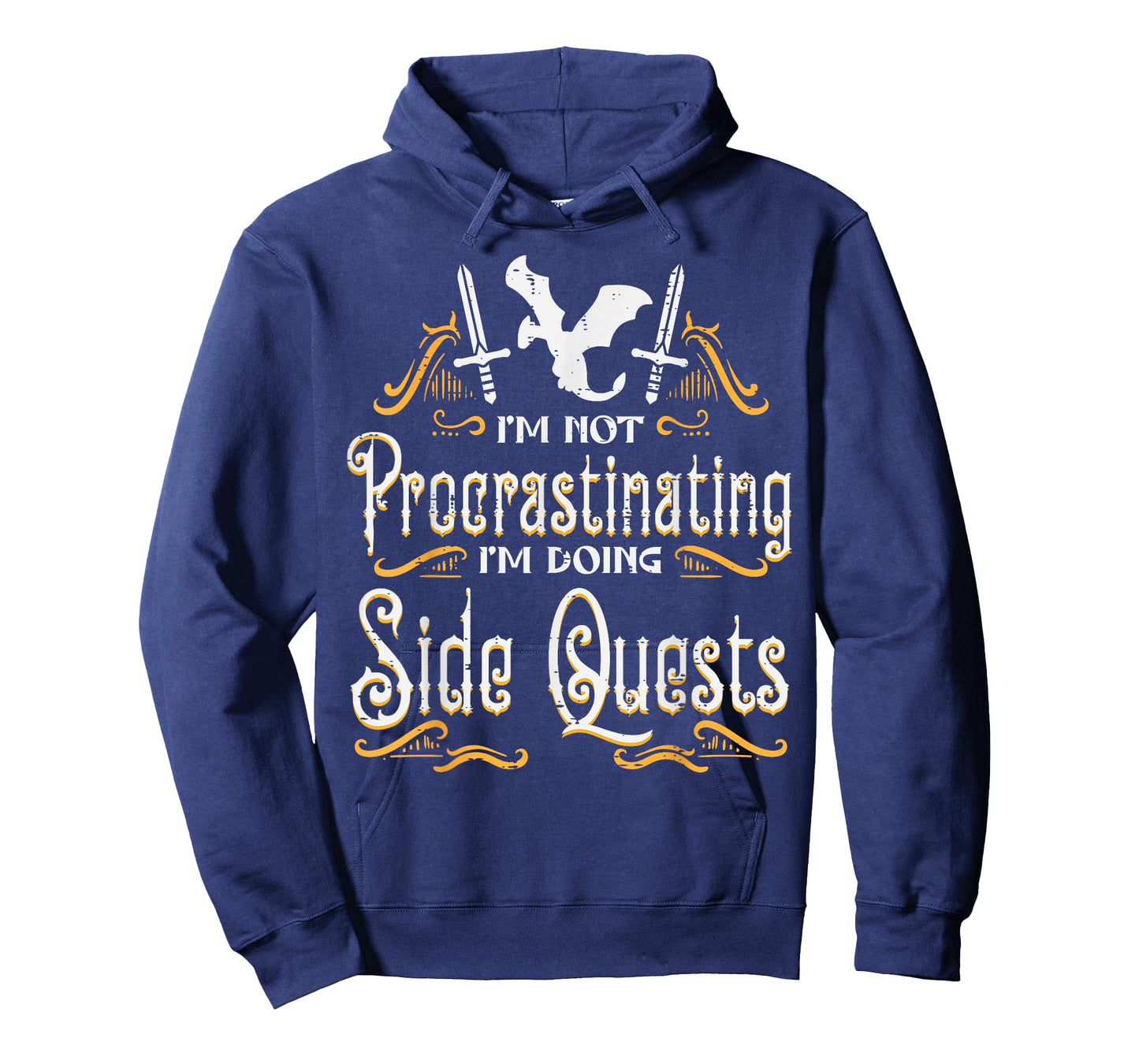 RPG Gamer Not Procrastinating Side Quest Funny Men Boys Kids T-Shirt