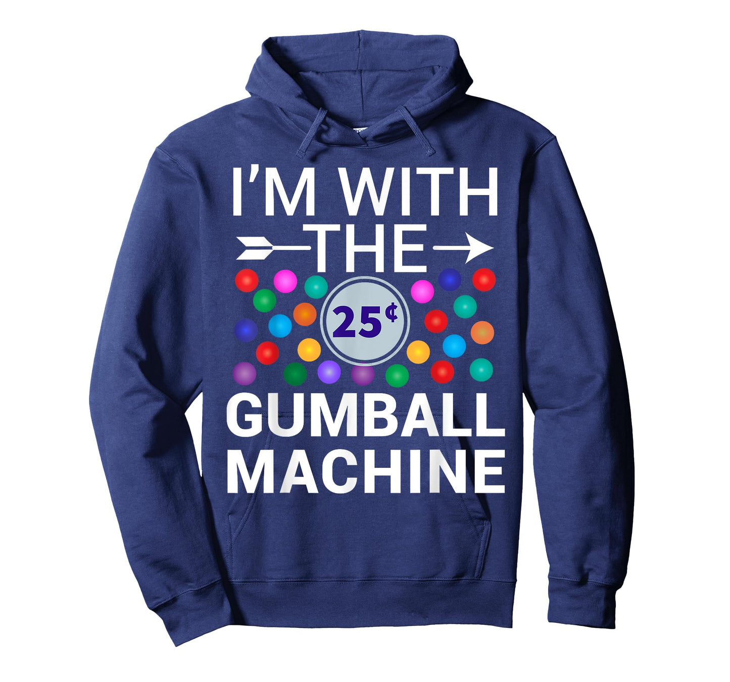 I'm With Gumball Machine Matching Costume Halloween Couple T-Shirt