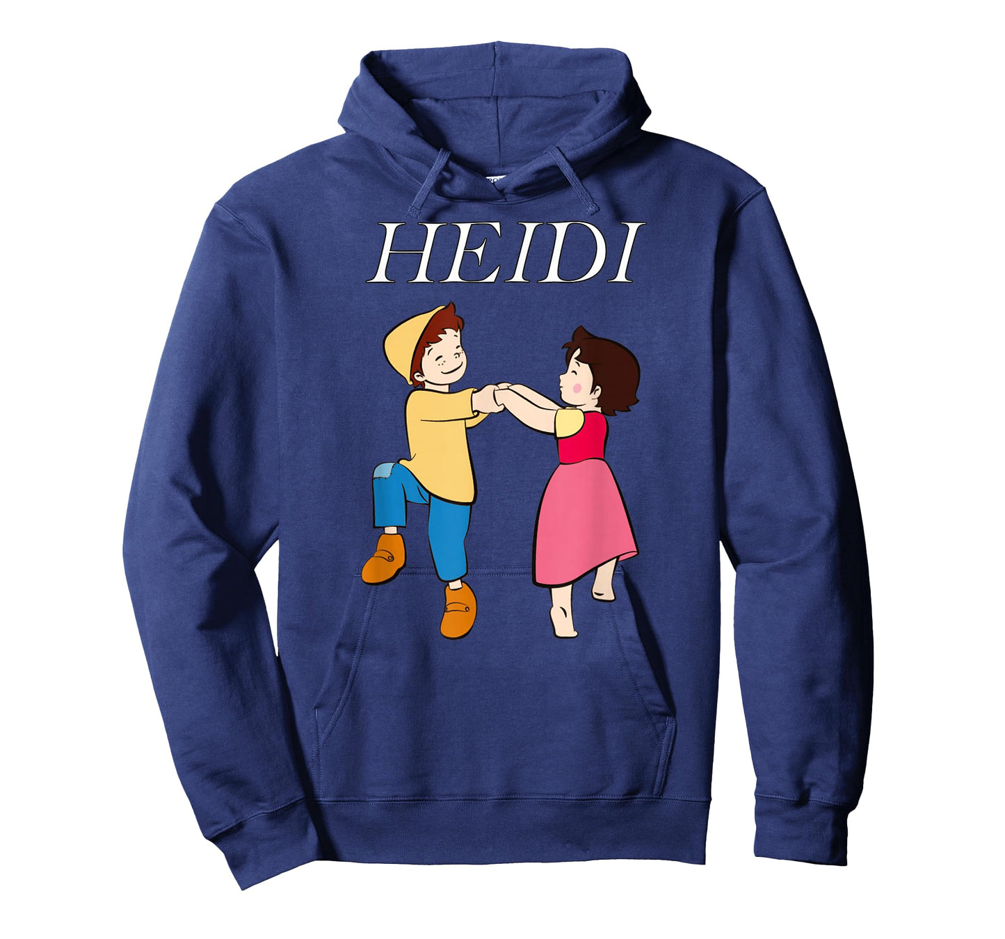 Heidi and Peter Dancing Cartoon TV Series with Logo T-Shirt