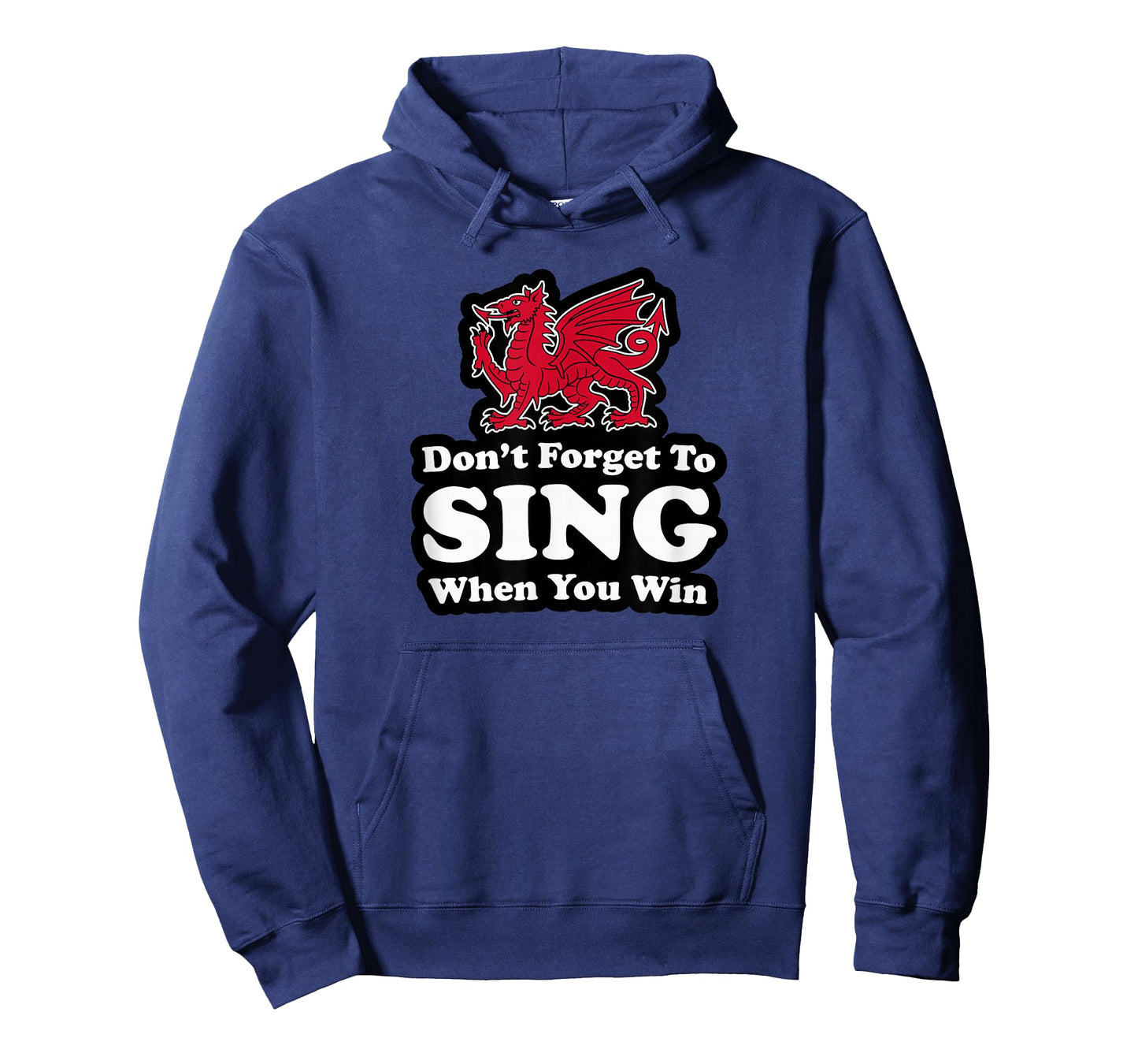Utopia Sport Wrexham Shop Don't Forget To Sing When You Win Red Dragon T-Shirt