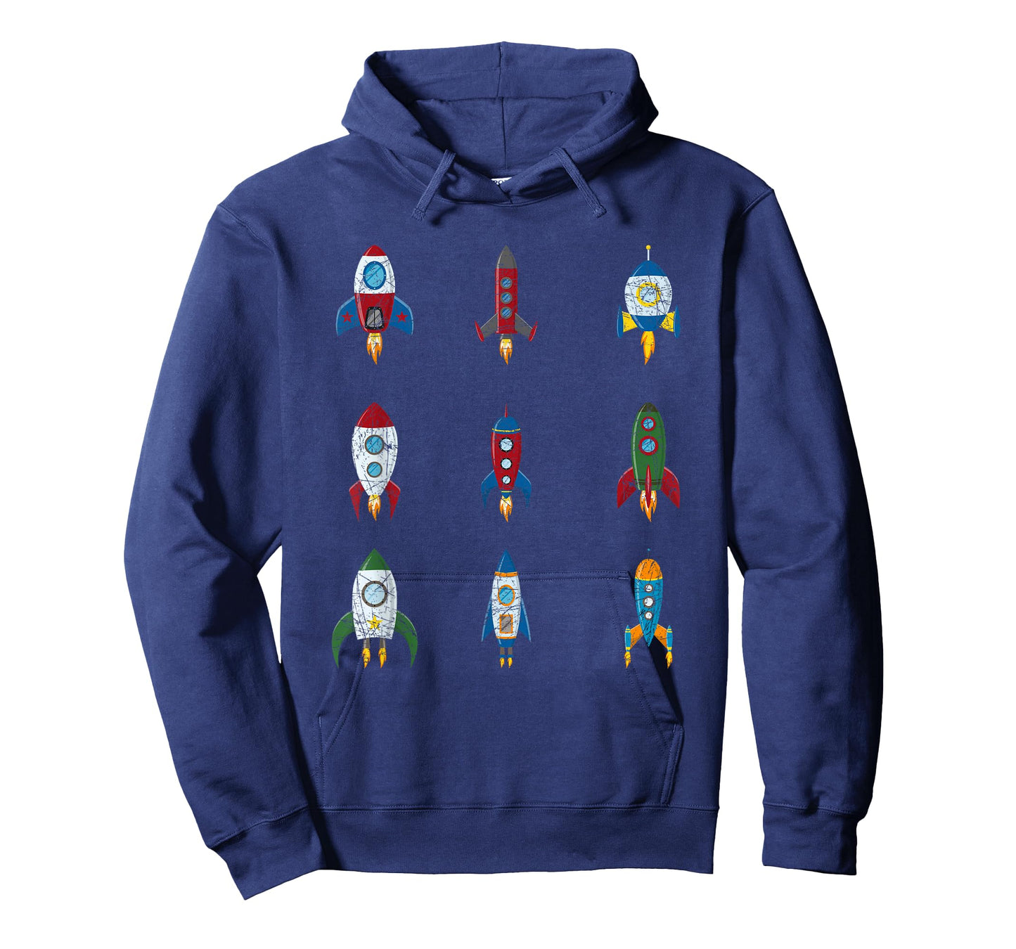 Retro Rocket Ships Outer Space Boys Kids Gift Idea Astronaut T-Shirt