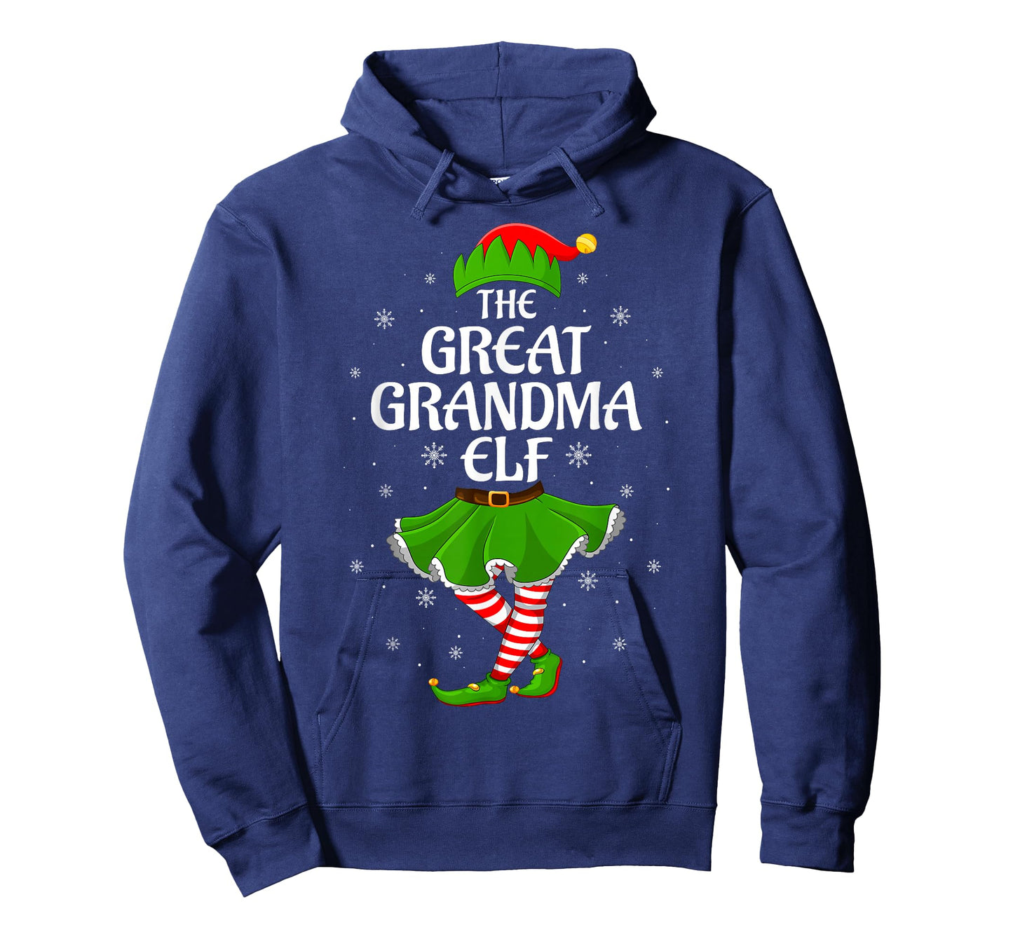 Great Grandma Elf Christmas Family Girls Women Elf Squad T-Shirt