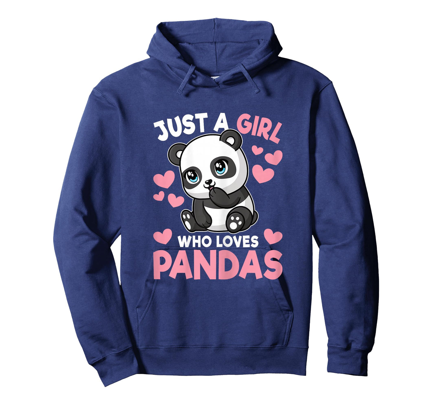 Just A Girl Who Loves Pandas Cute Panda Girls Kids Toddlers T-Shirt