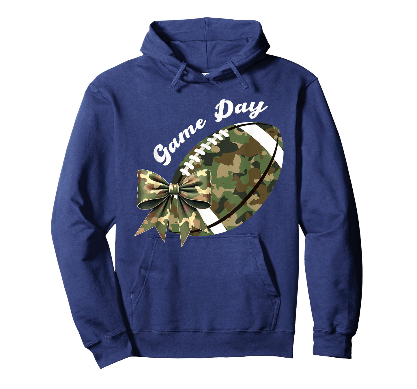 Camouflage Old Game Day Camo Football Seasons Women Girls T-Shirt