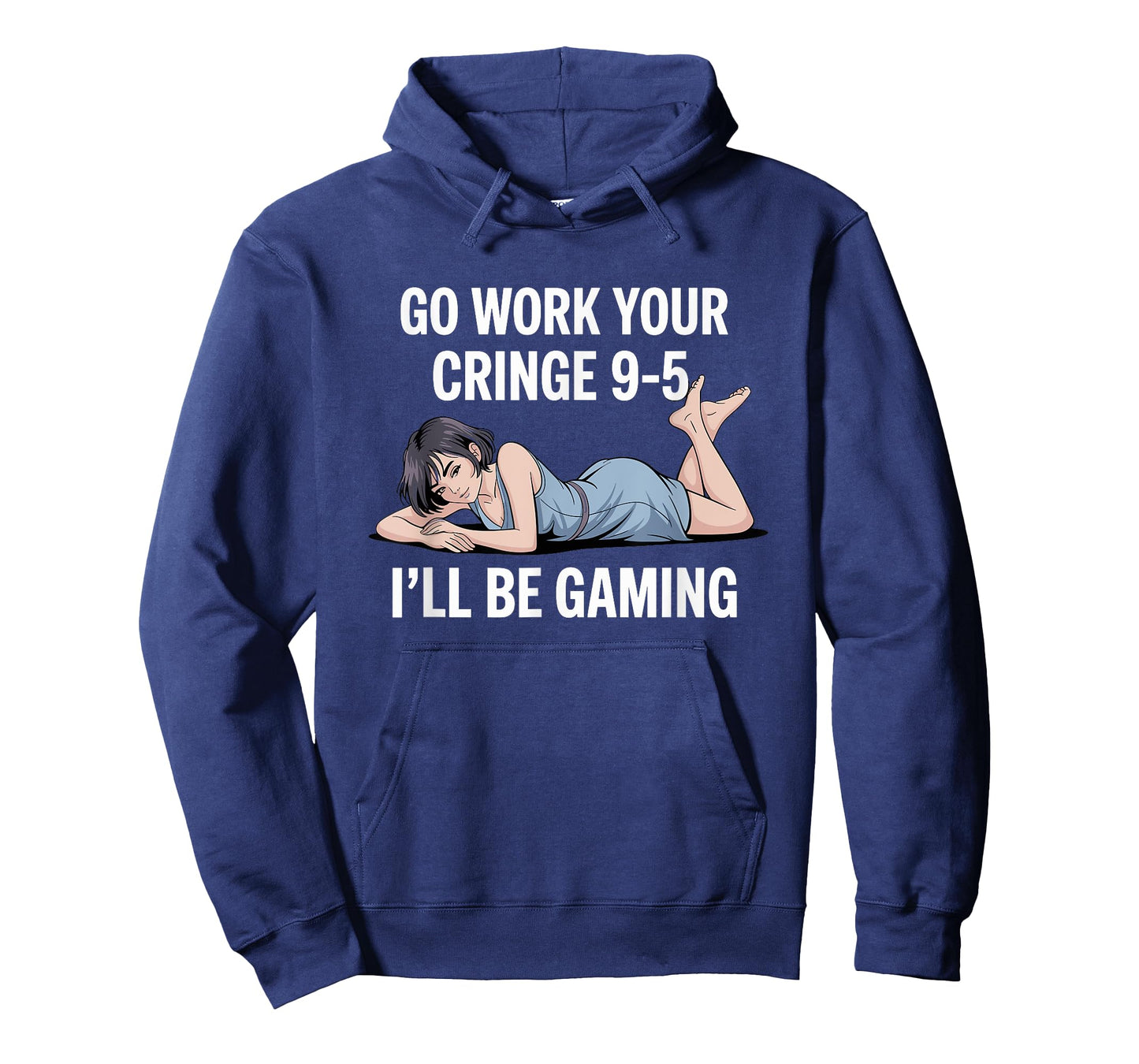 Gaming Cringe 9-5? Iโm Gaming Anime Gamer Office Humor T-Shirt
