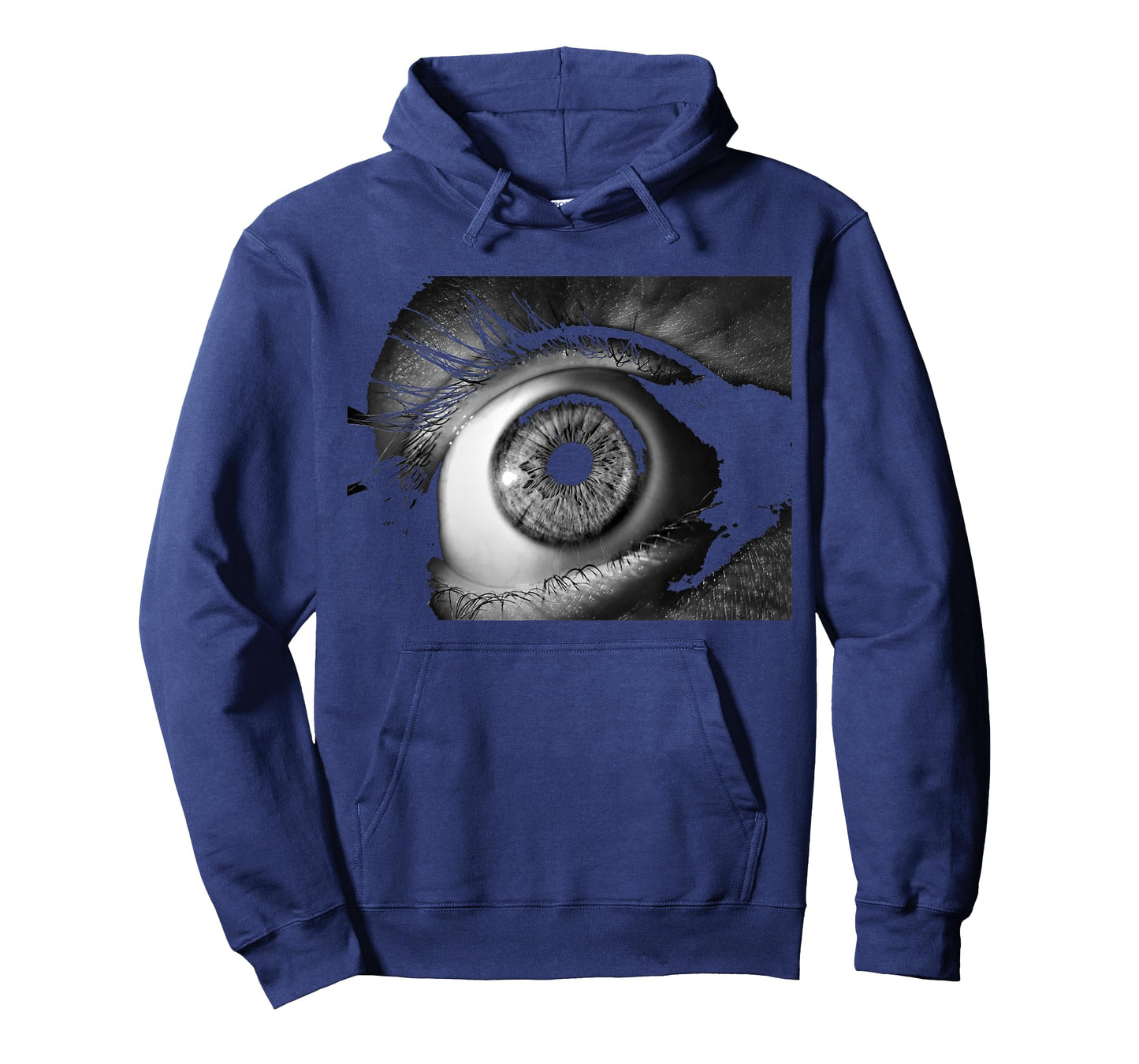 creepy cool black and white eyeball shirt scary strange gift T-Shirt