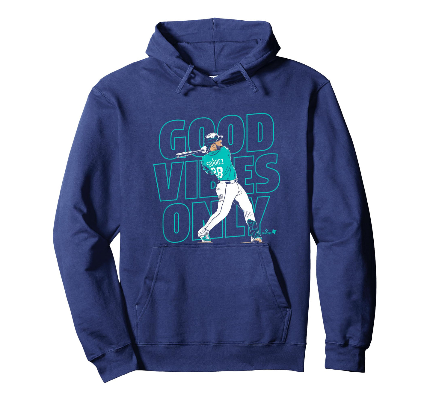 Eugenio Suarez - Good Vibes Only - Seattle Baseball T-Shirt