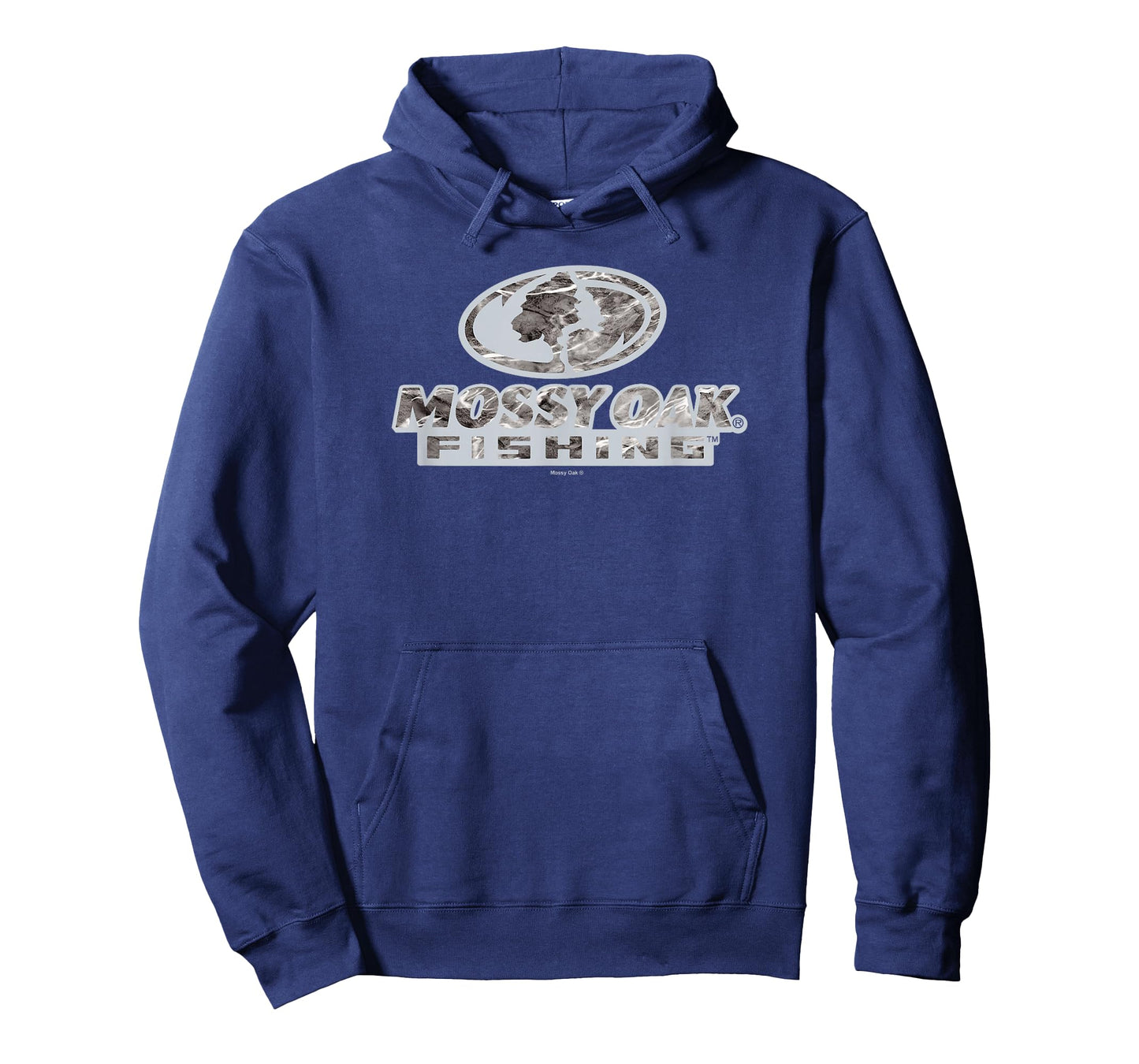 Mossy Oak Fishing Open Water Classic Grey Logo T-Shirt