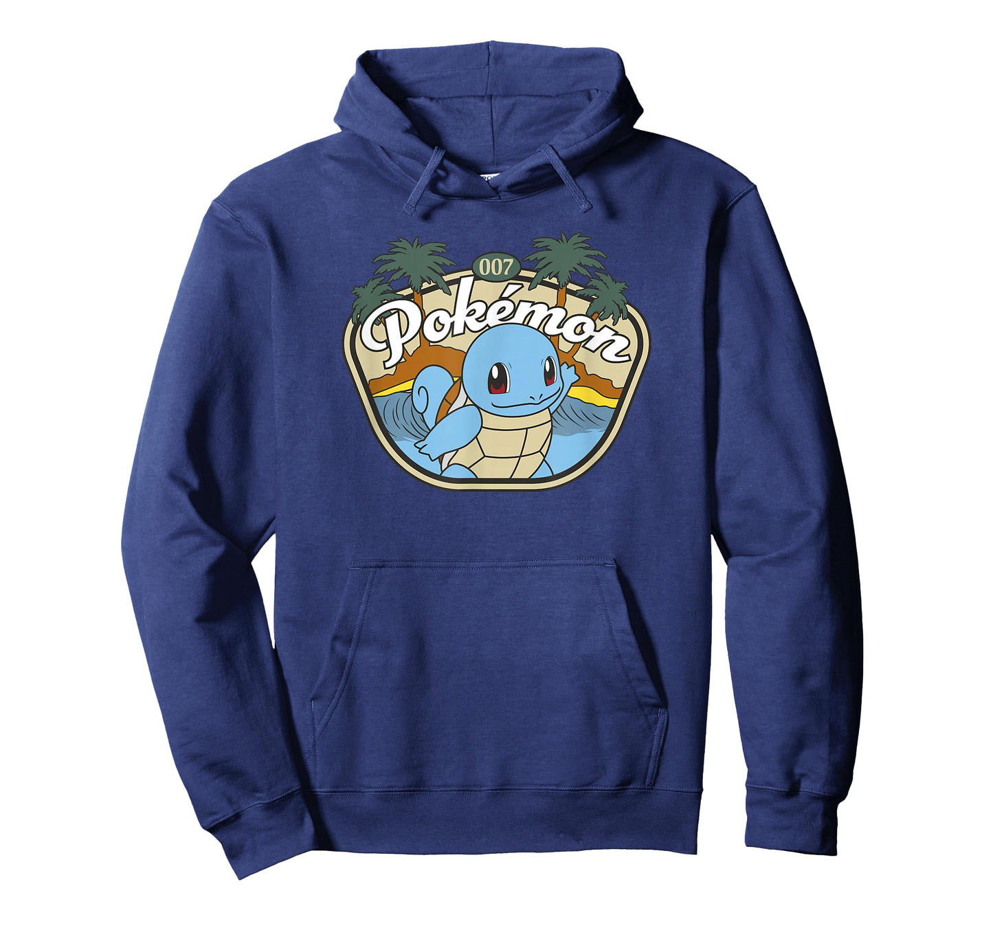 Pokémon 007 Squirtle Surfing Outdoors Adventure Beach Poster T-Shirt