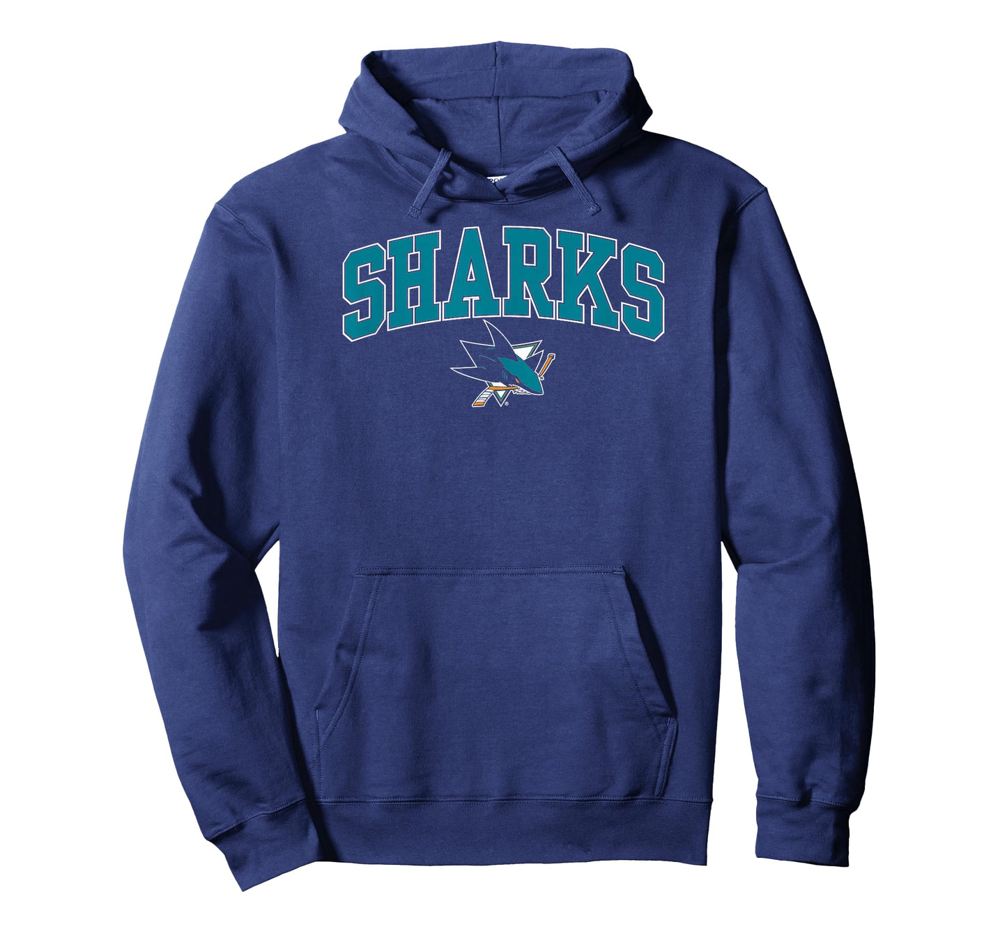 San Jose Sharks Arch Over Black NHL Officially Licensed T-Shirt