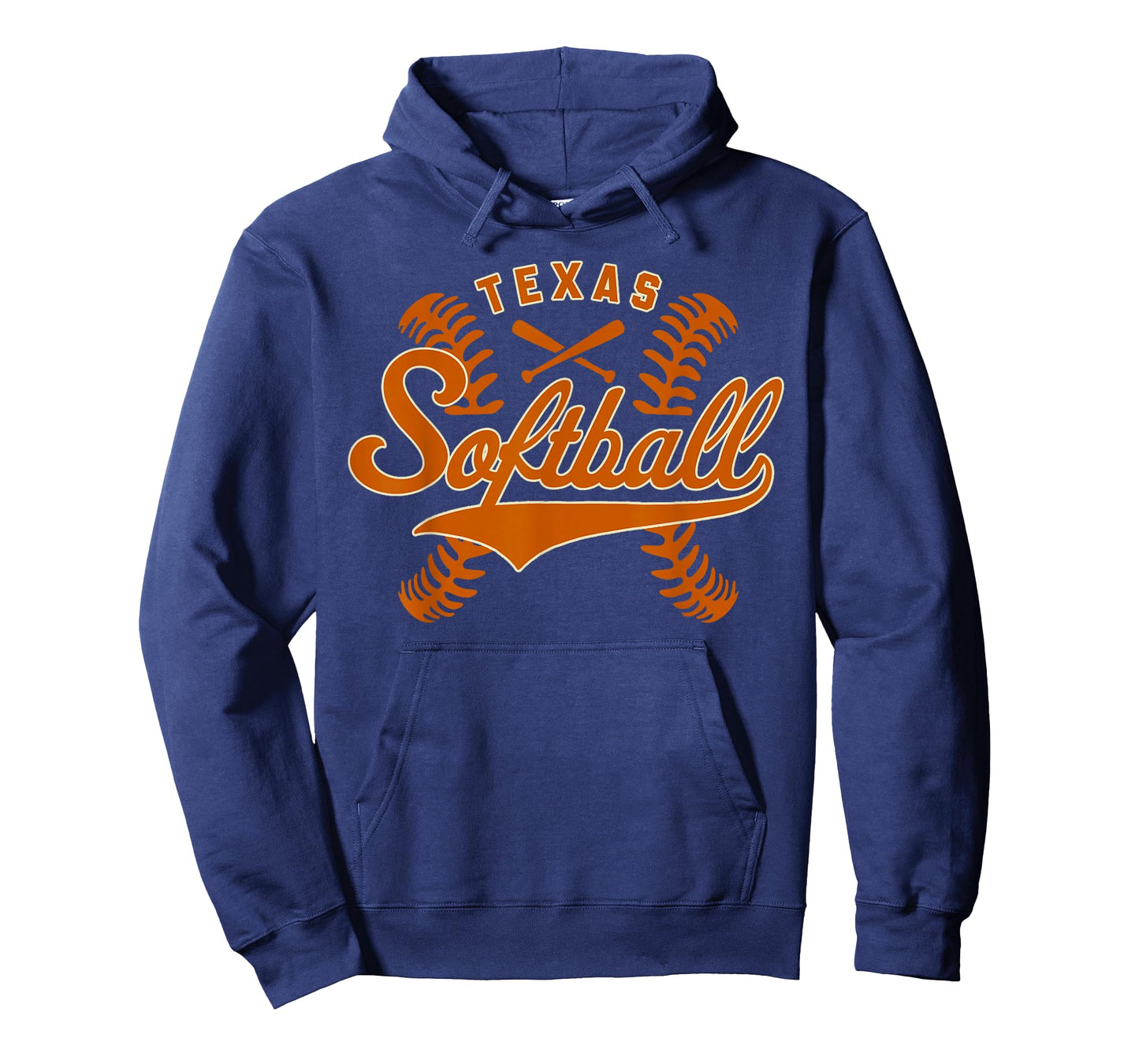 Texas Softball Vintage Mens Kids Team Retro Softball Fan T-Shirt