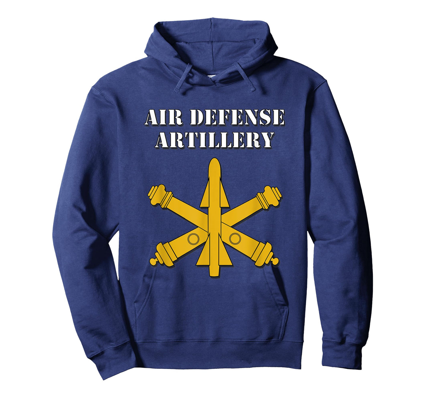 Air Defense Artillery w/Crossed Cannons and Missile Shirt T-Shirt