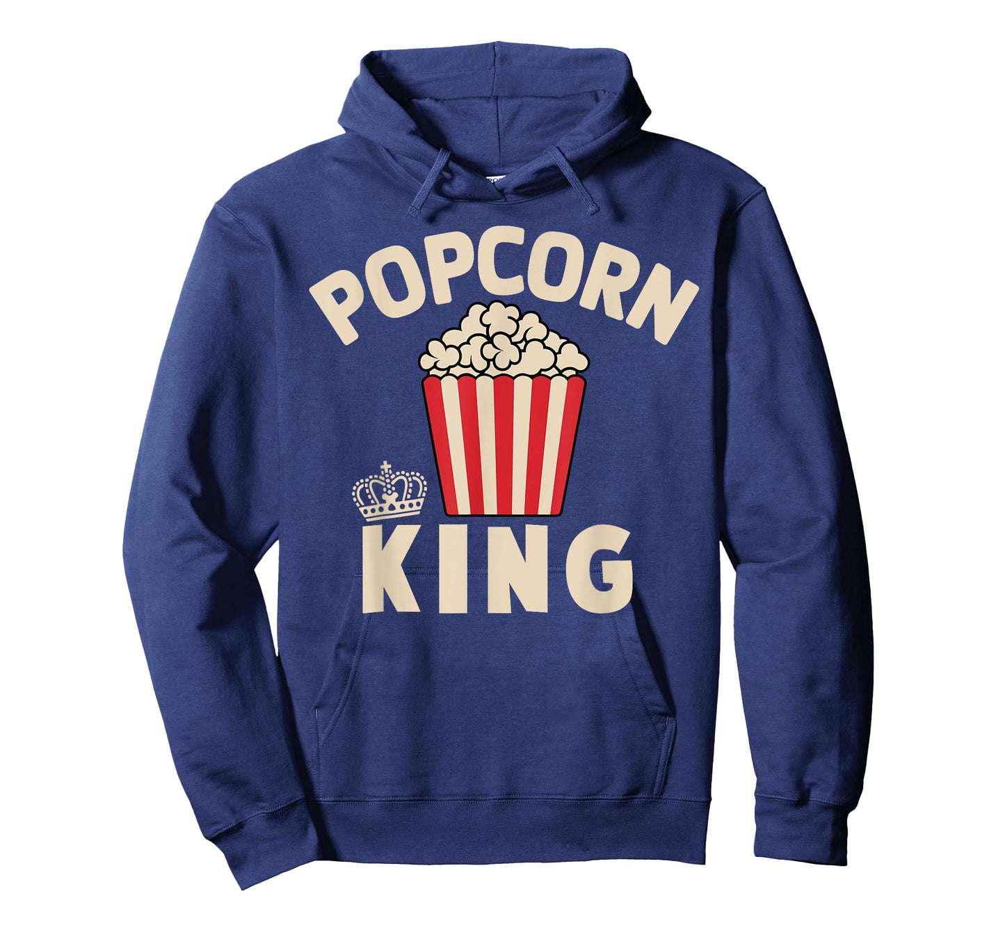Popcorn King Funny Popcorn Movie Snack T-Shirt