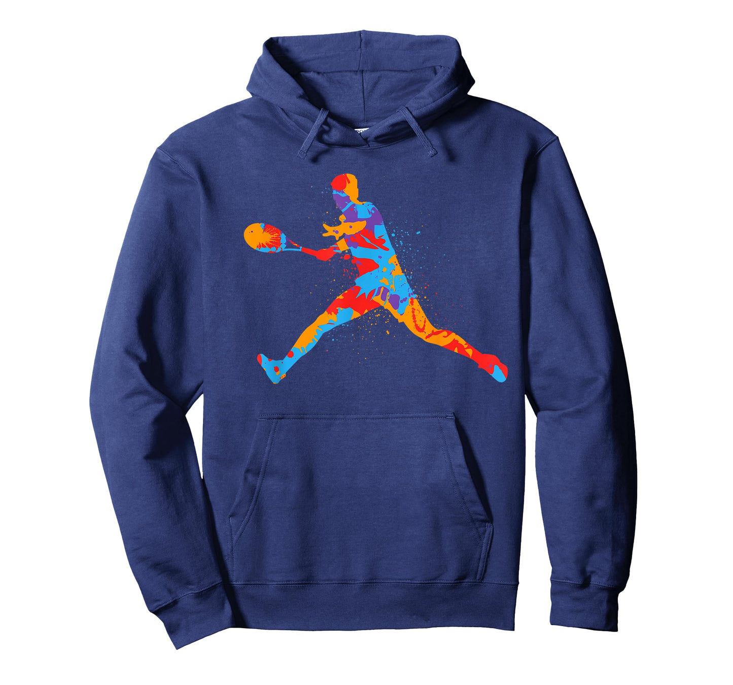 Colorful Tennis Player Men Kids Boys Tennis T-Shirt