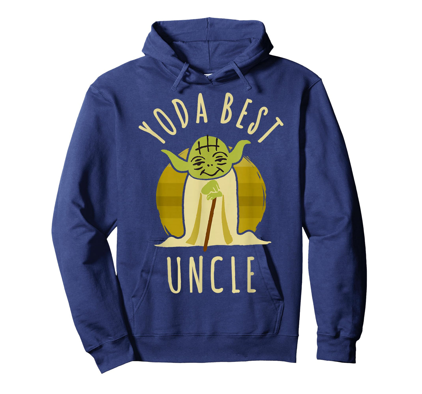 Star Wars Yoda Best Uncle Cartoon Yoda Disney+ T-Shirt