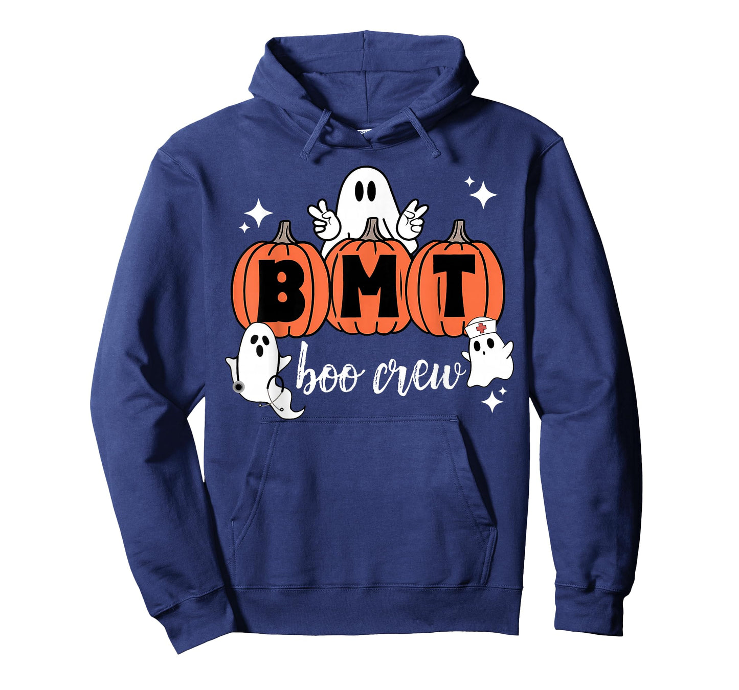 BMT Boo Crew Halloween Ghost Bone Marrow Transplant Nurse T-Shirt