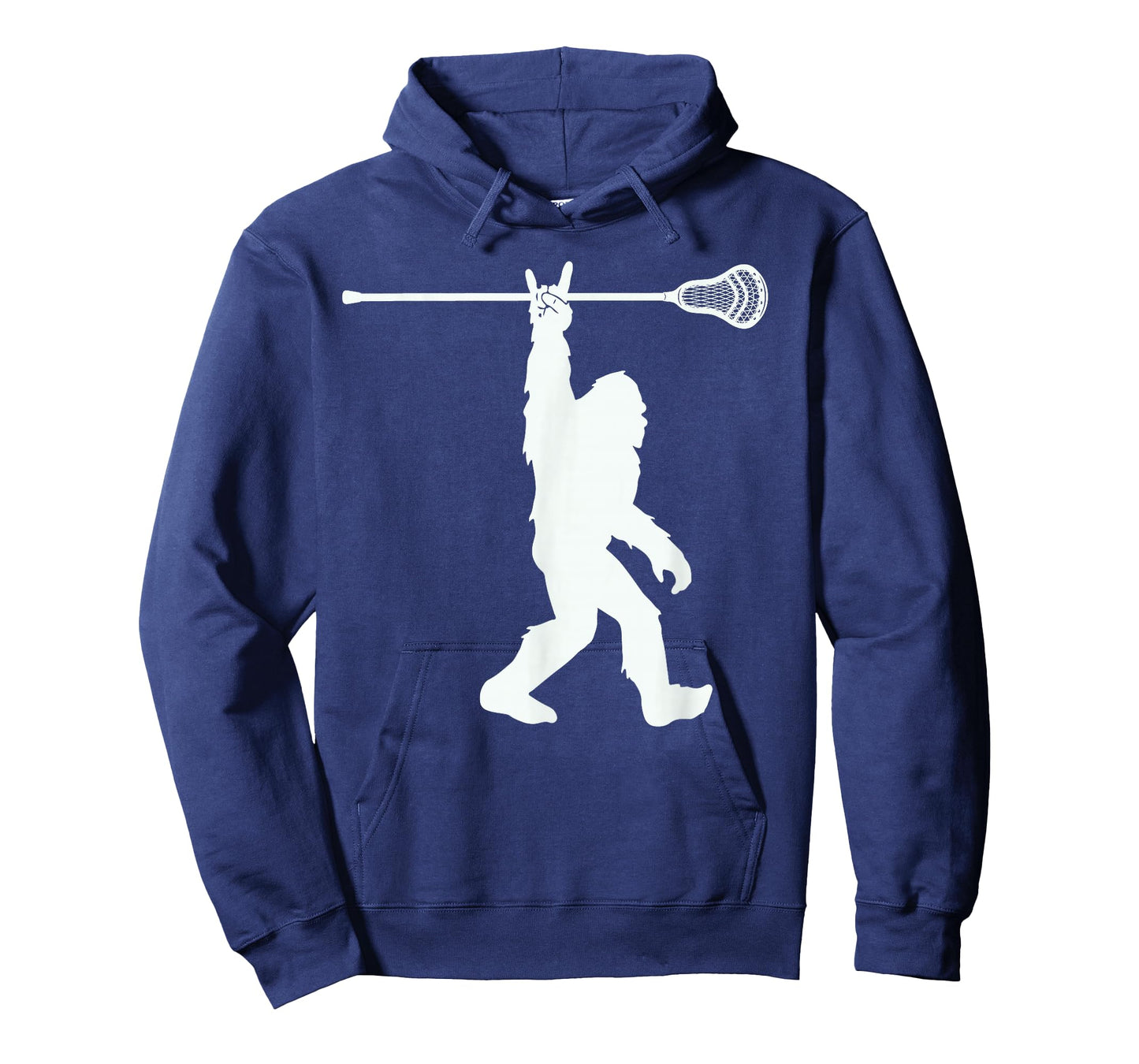 Lacrosse-Shirt Vintage Lax Bigfoot Sasquatch Youth Men Boys T-Shirt