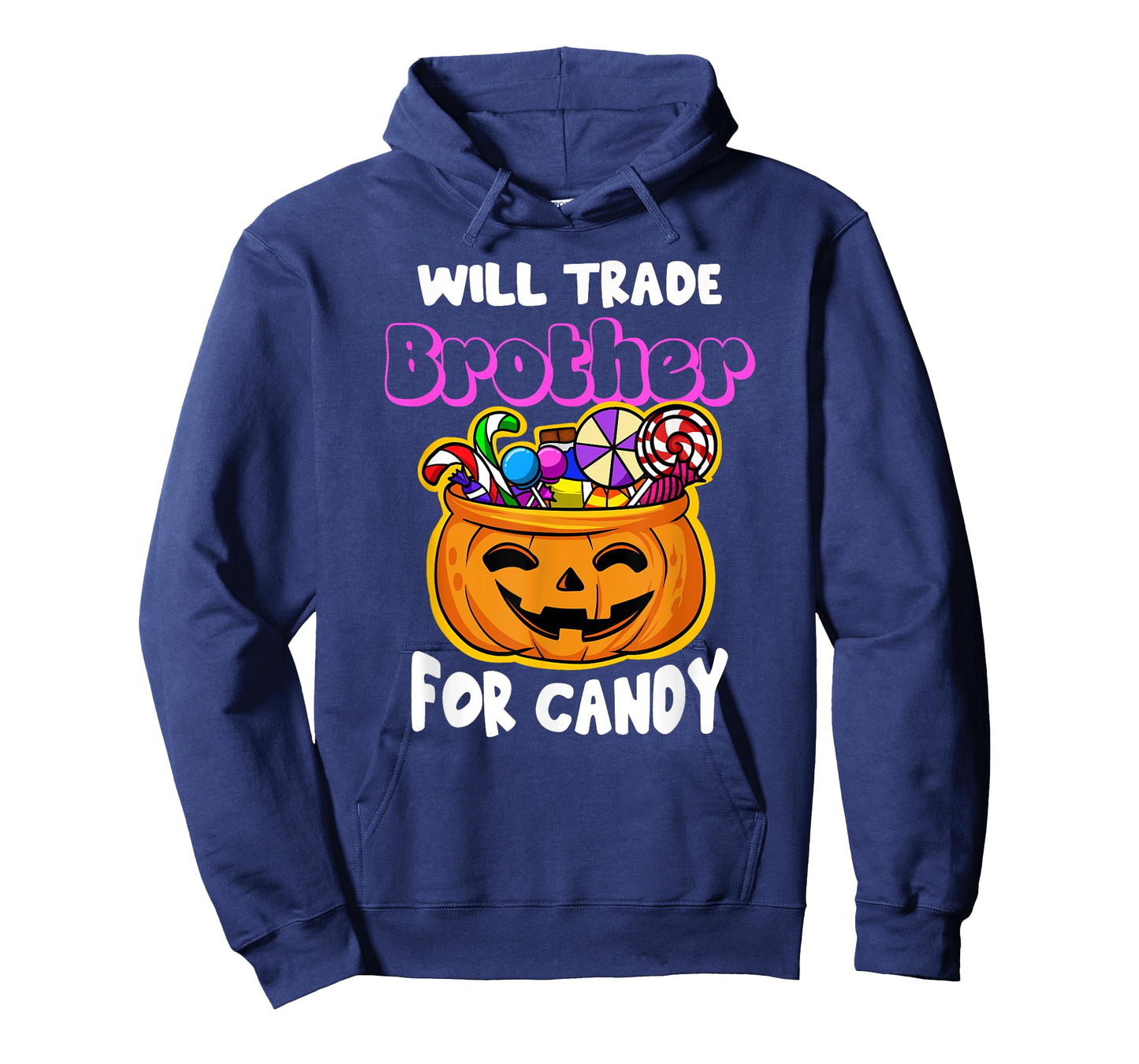 Will Trade Brother for Candy Halloween Matching Sister Funny T-Shirt