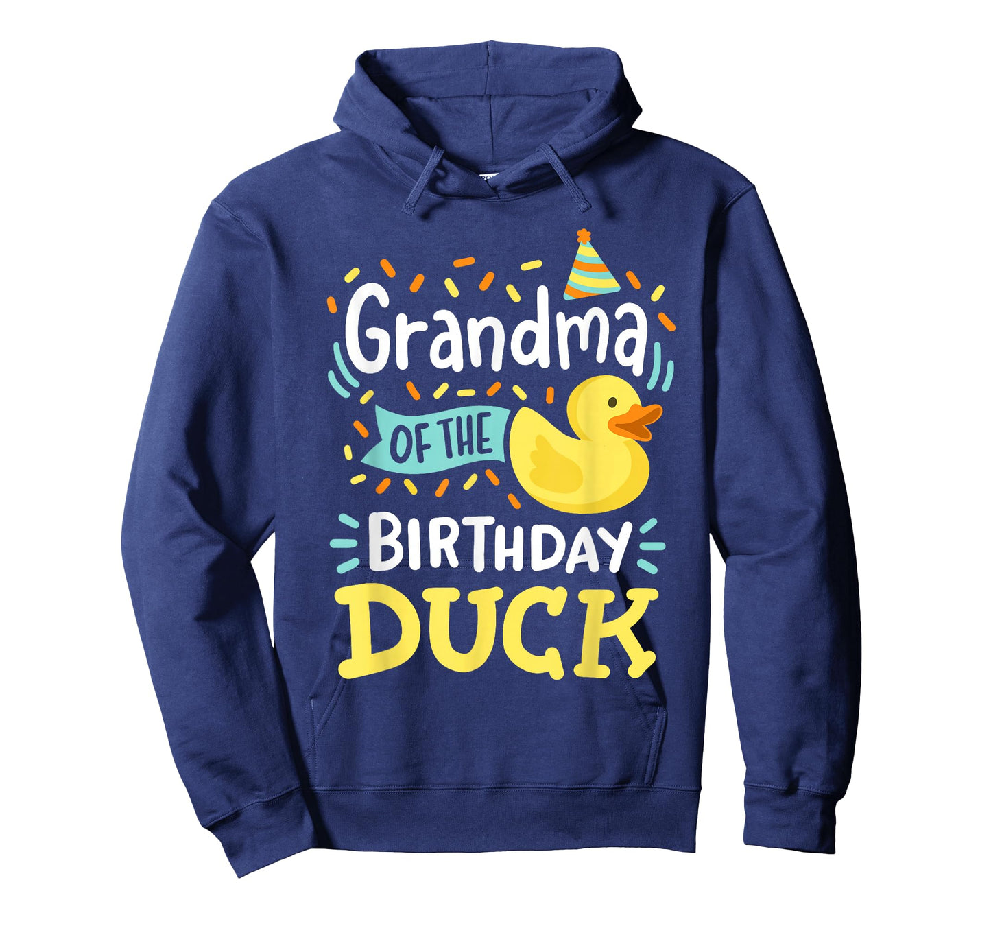 Grandma Of The Birthday Duck Boy Rubber Duck Bday Family T-Shirt