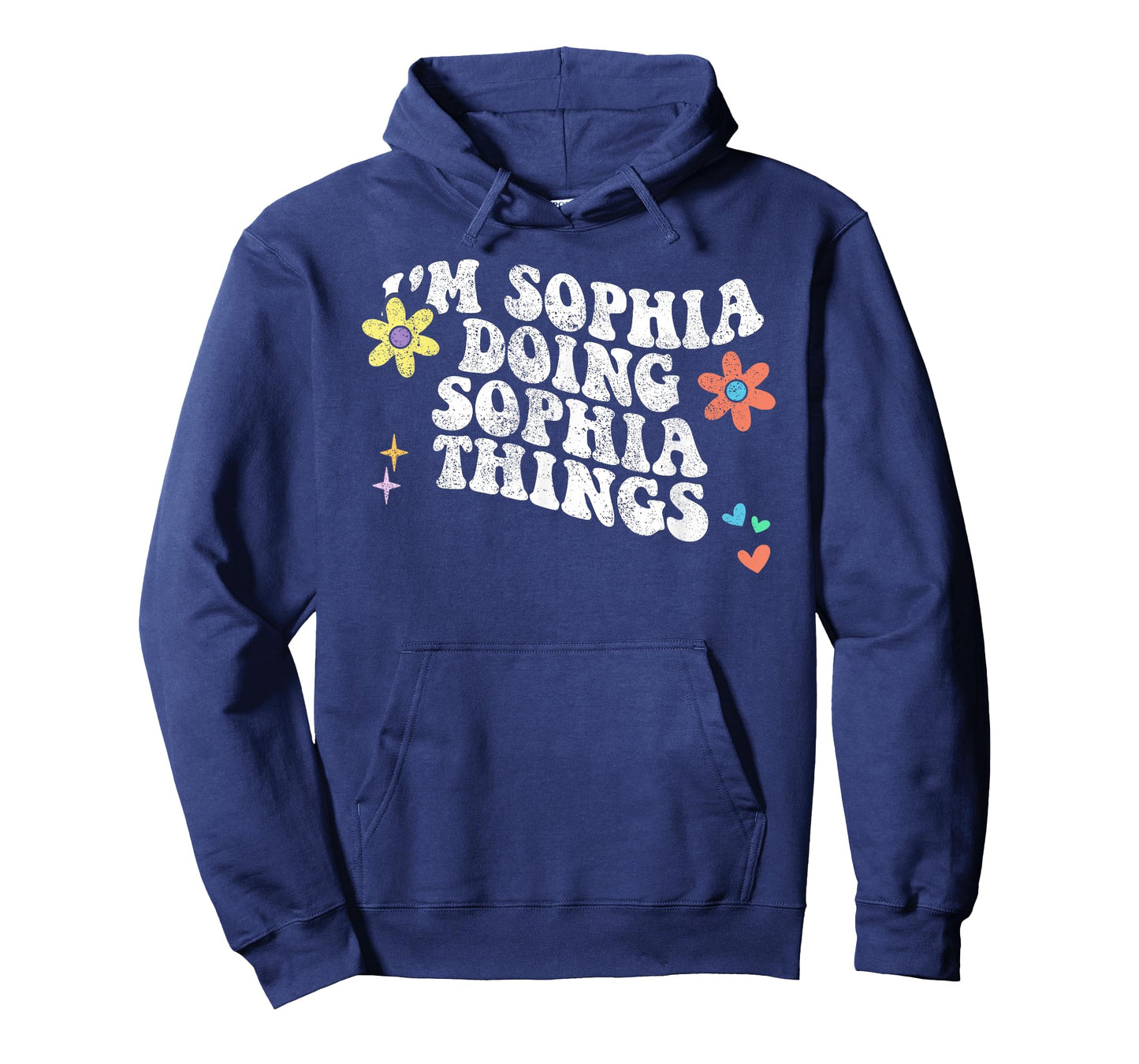 Retro Groovy Im SOPHIA Doing SOPHIA Things Funny Mothers Day T-Shirt