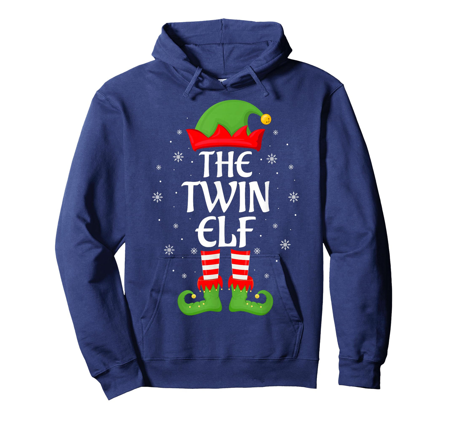 Twin Elf Christmas Family Matching Elf Squad Xmas Pajama T-Shirt