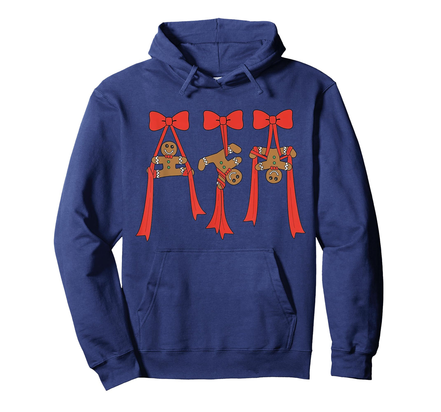 Gingerbread Man Christmas Candy Cane Aerial Silks Athletic T-Shirt