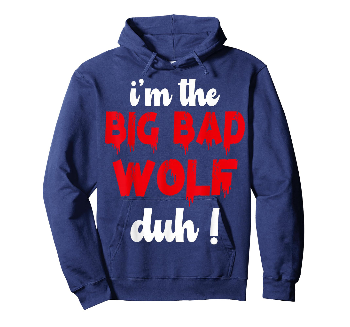 I'm The Bad Wolf duh Costume for DIY Halloween Party Wolf T-Shirt