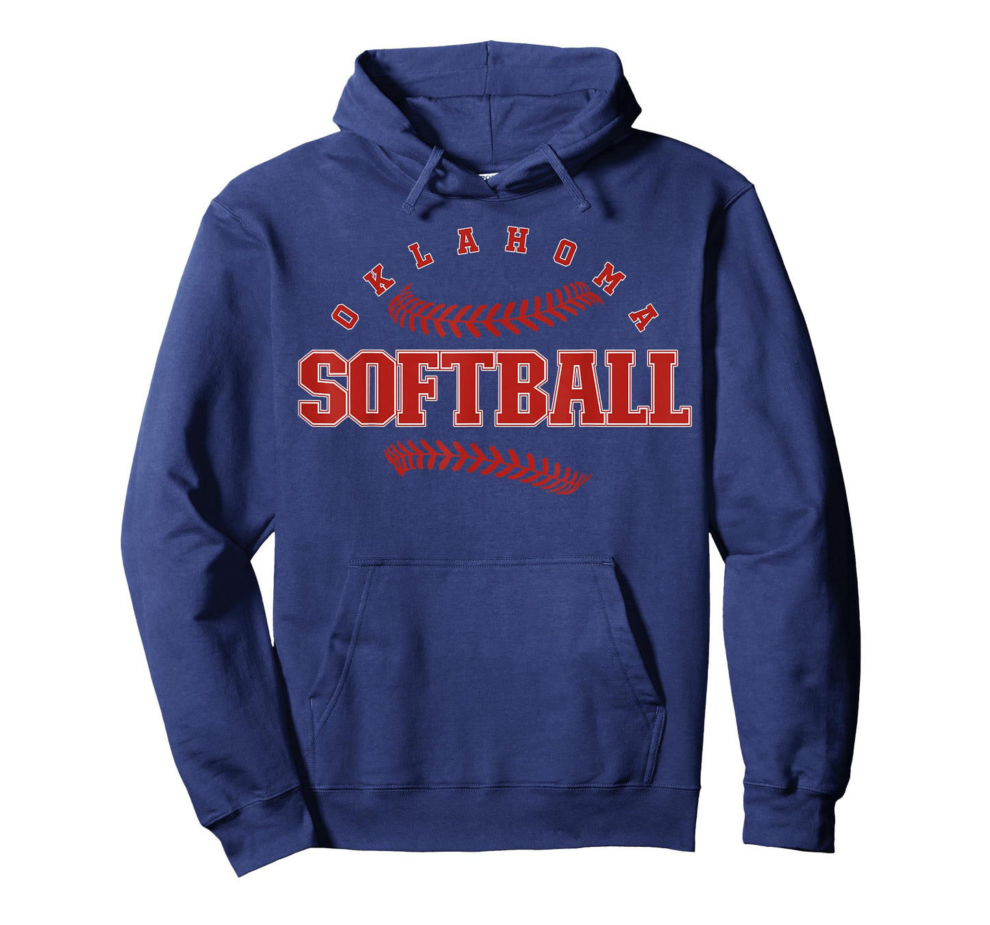 Oklahoma Softball Vintage Mens Kids Team Retro Softball Fan T-Shirt
