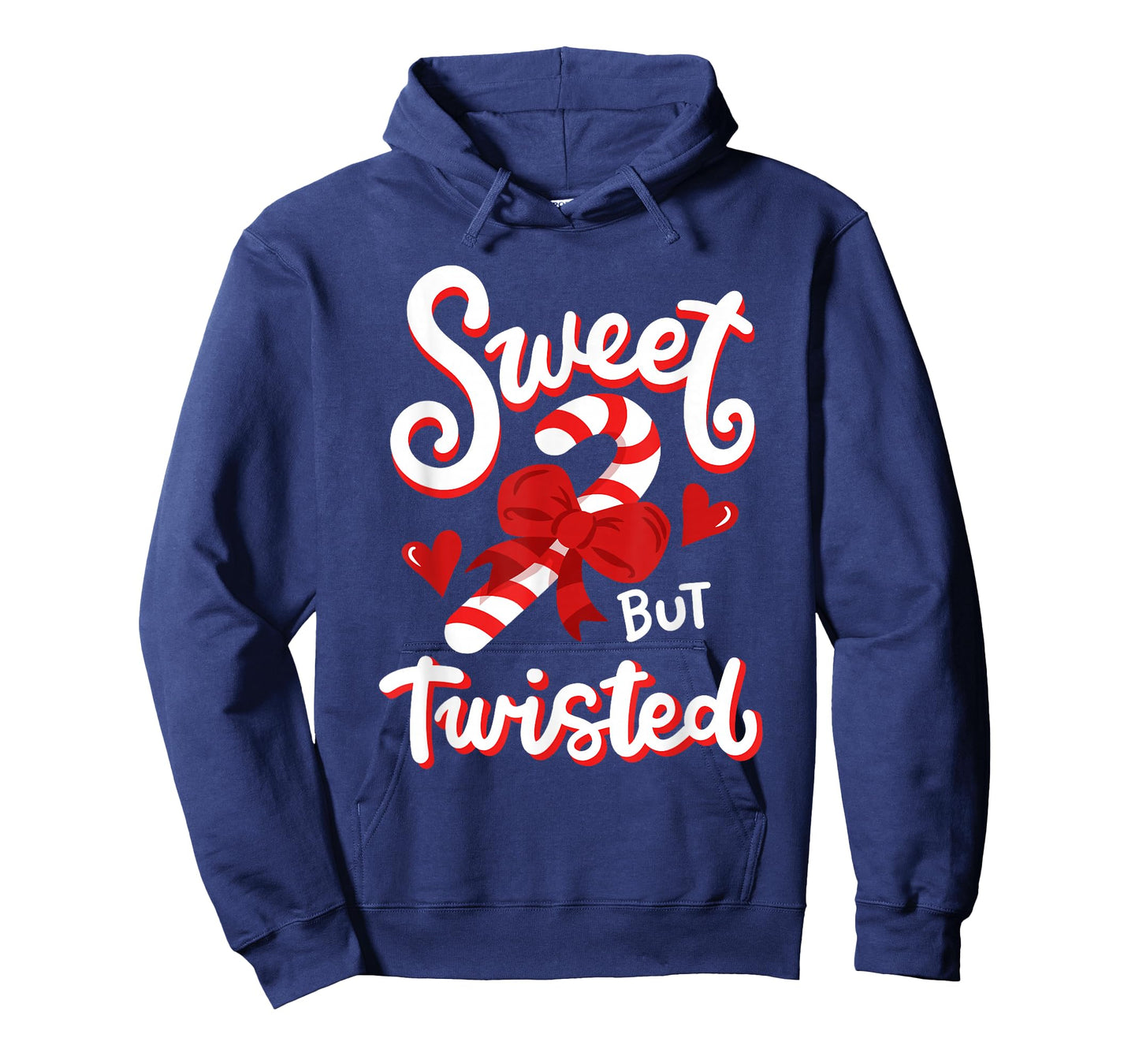 Sweet But Twisted Funny Christmas Candy Cane Xmas Holiday T-Shirt