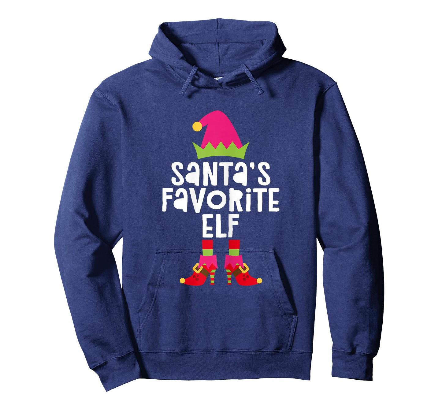 Santa's Favorite Elf Shirt Women Girl Matching Christmas Elf T-Shirt