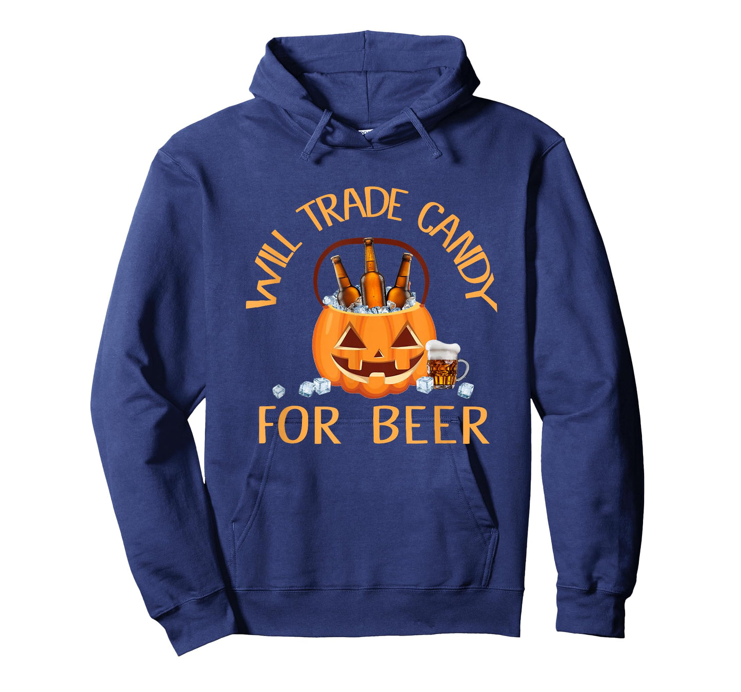 Will trade candy for beer college Halloween costume adult T-Shirt
