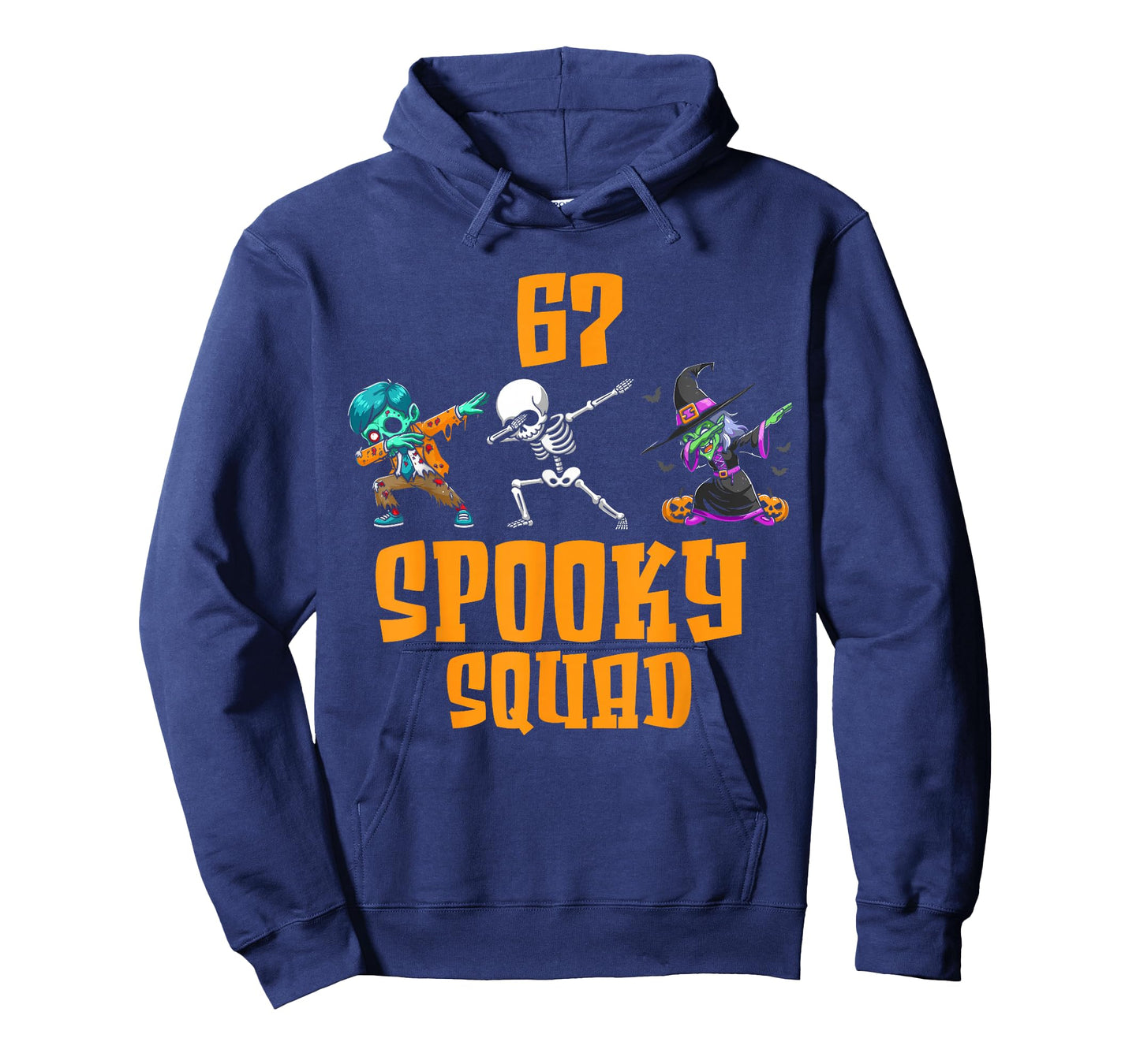 6 7 Halloween 67 Meme six Seven 6 7 Spooky Squad Halloween T-Shirt