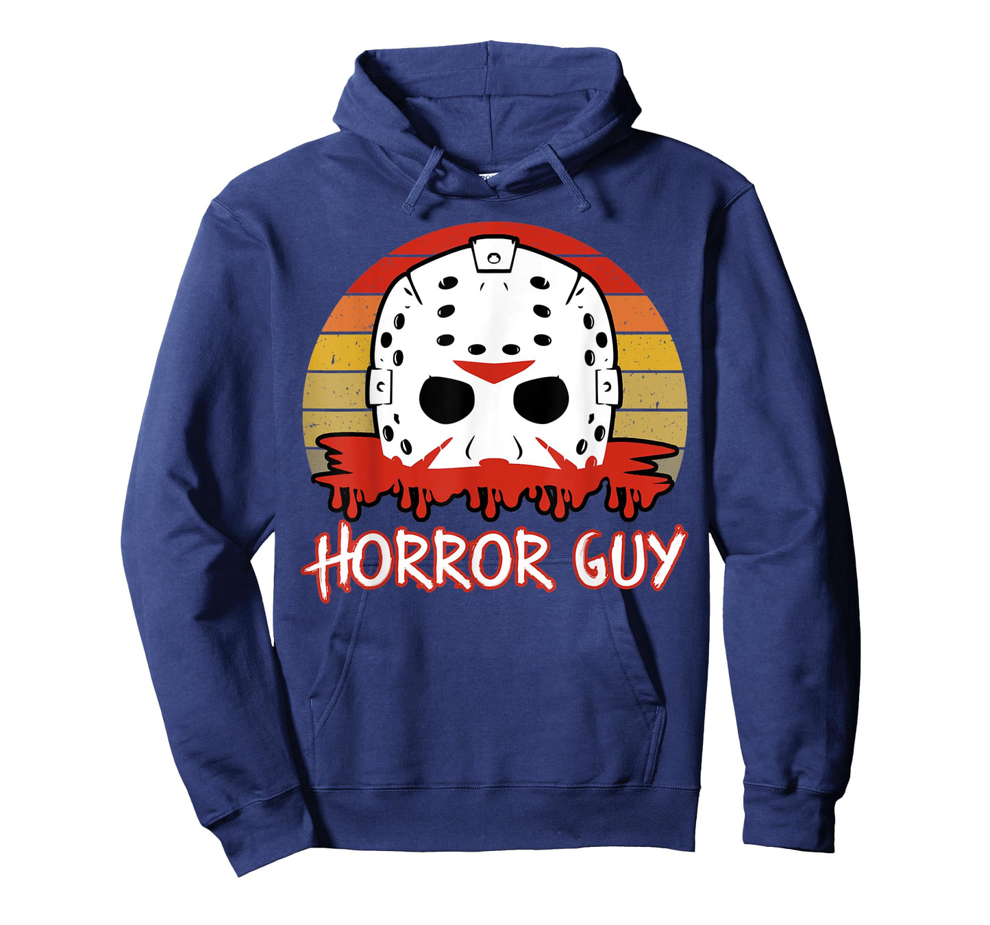 Mens Horror Guy 80s Horror Slasher Movie Fan Halloween T-Shirt
