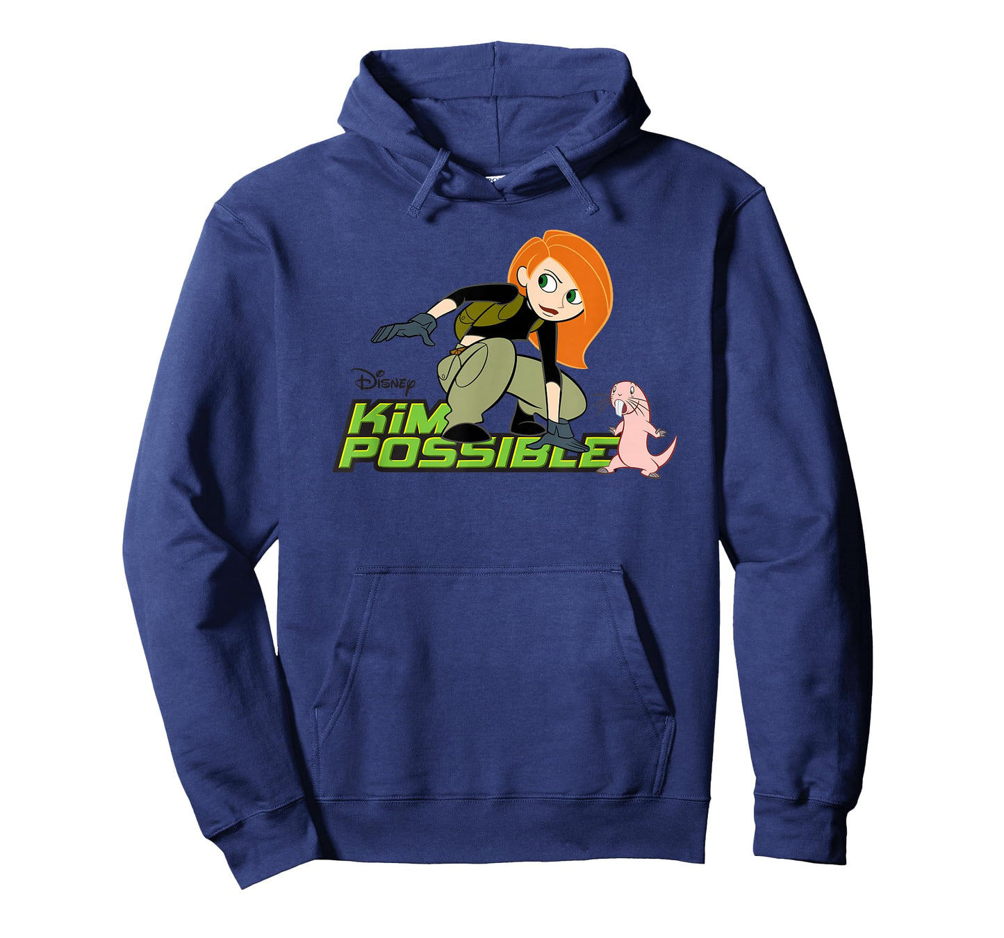Disney Kim Possible and Rufus Animated Series Logo T-Shirt