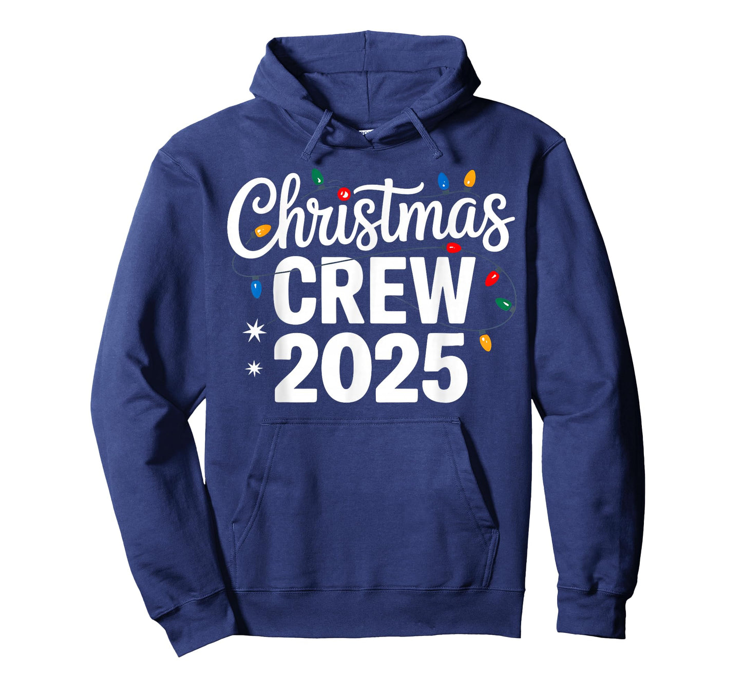 Christmas Crew 2025 Family Christmas Pajamas Xmas Matching T-Shirt