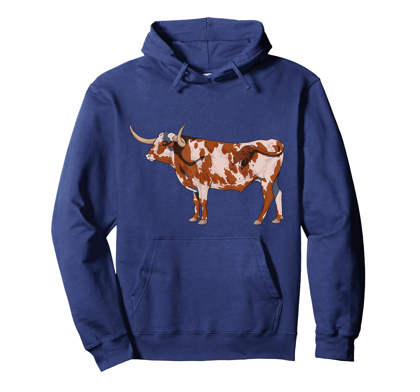Drawing of a Longhorn Beef T-Shirt