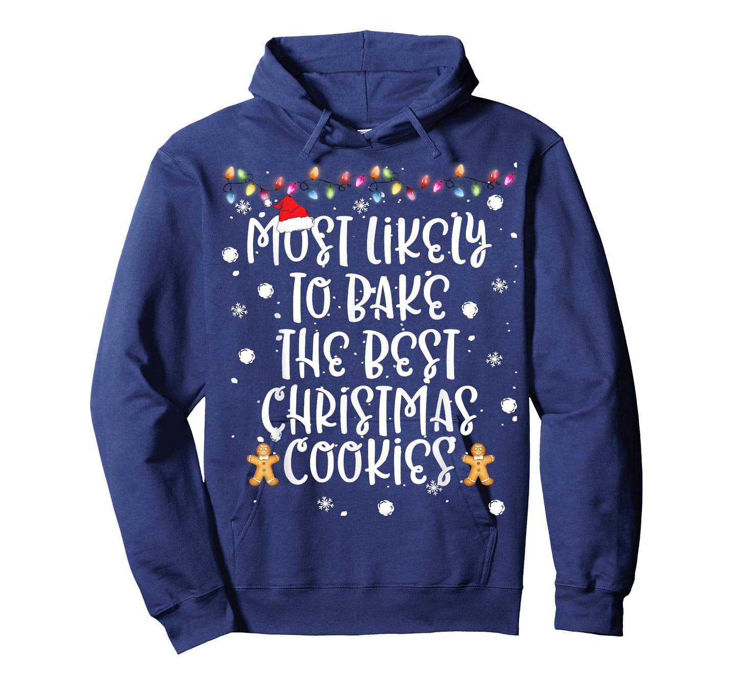 Most Likely To Bake Best Christmas Cookie Women Family Funny T-Shirt
