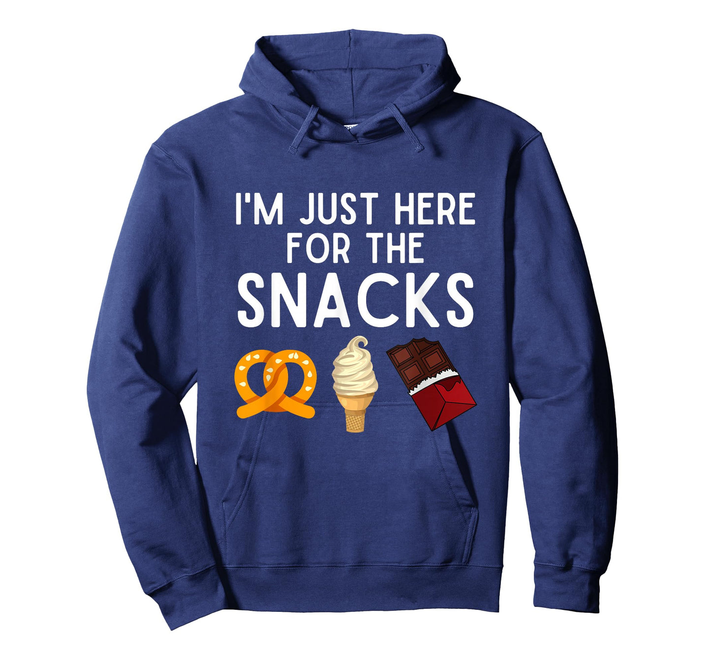I'm Just Here For The Snacks Funny Snack Lover Gift T-Shirt