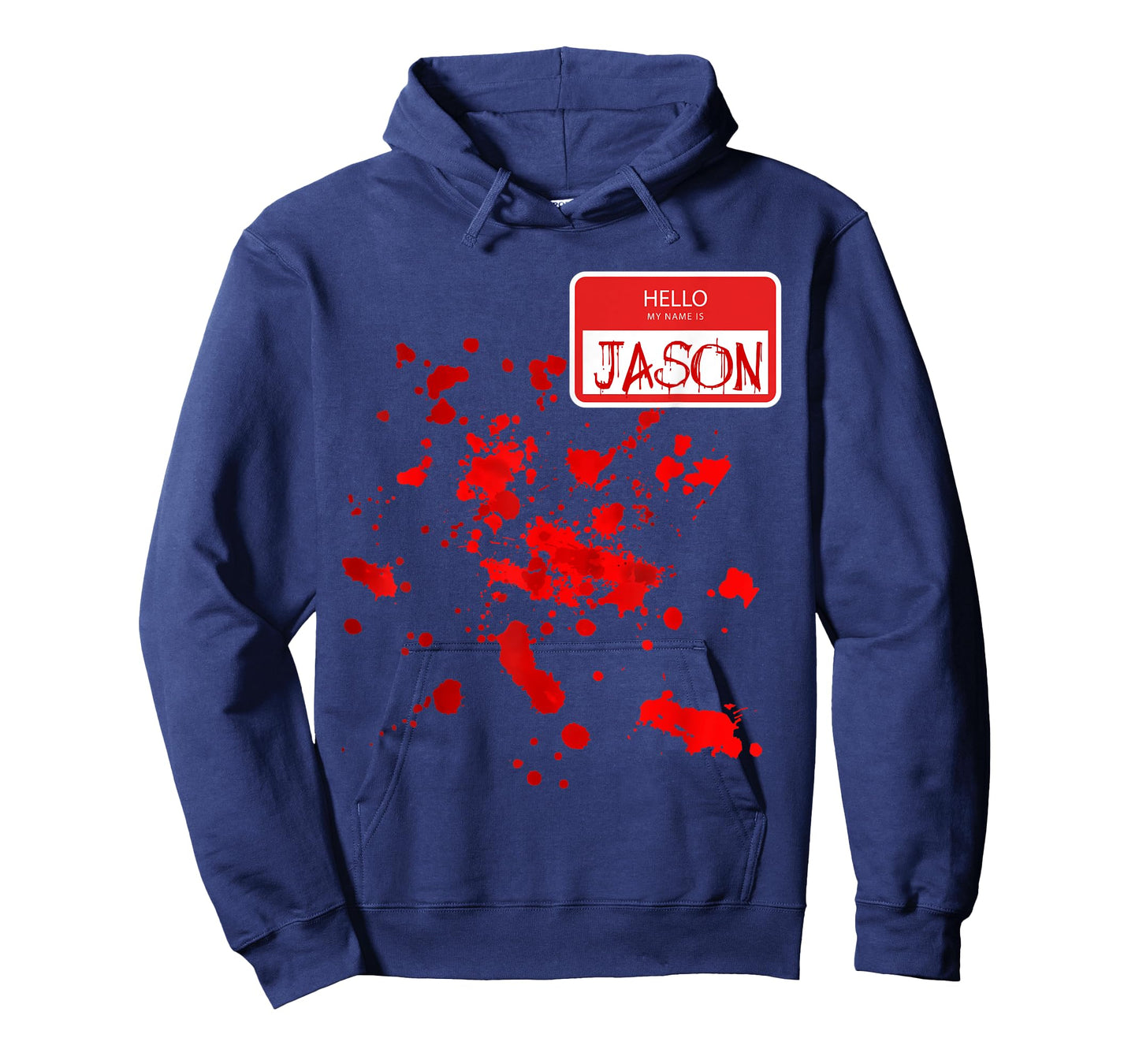 Hello my Name is Jason Blood DIY Halloween Party Costume Tee T-Shirt