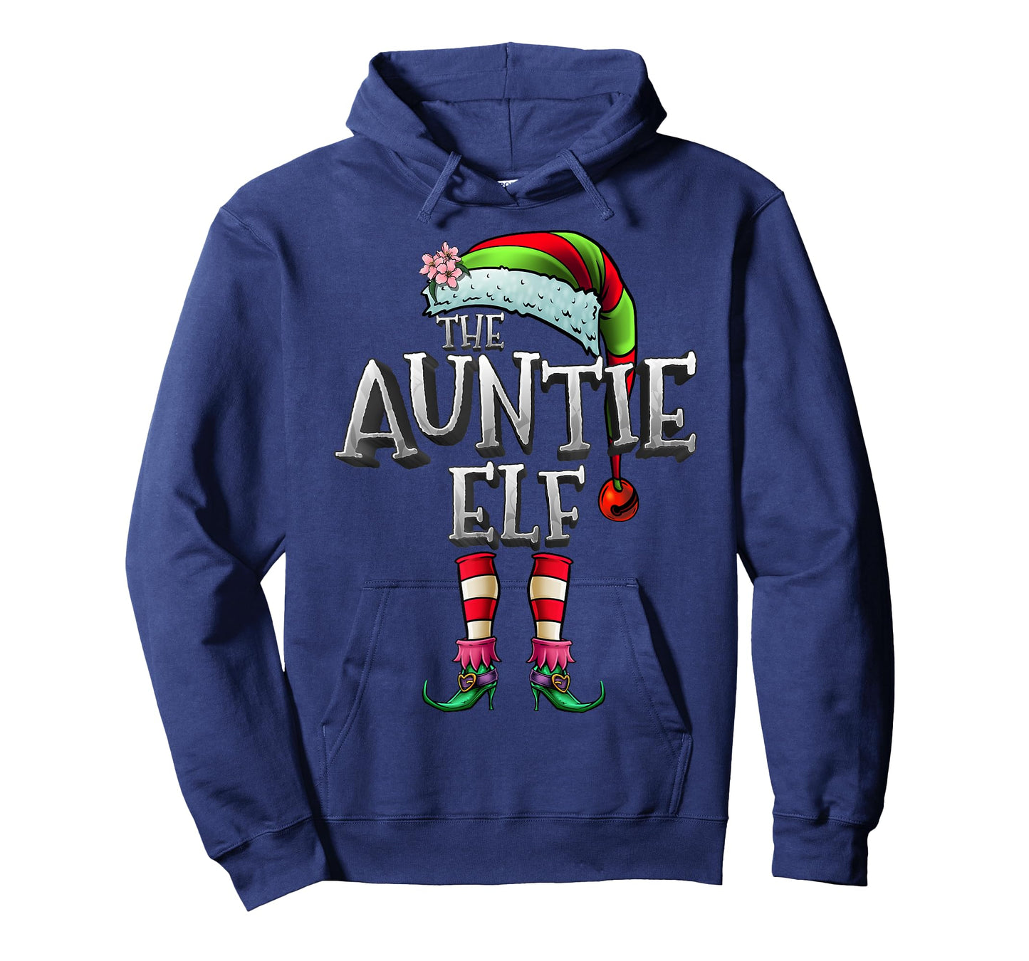 The Auntie Elf Shirt Matching Family Christmas Auntie Elf T-Shirt