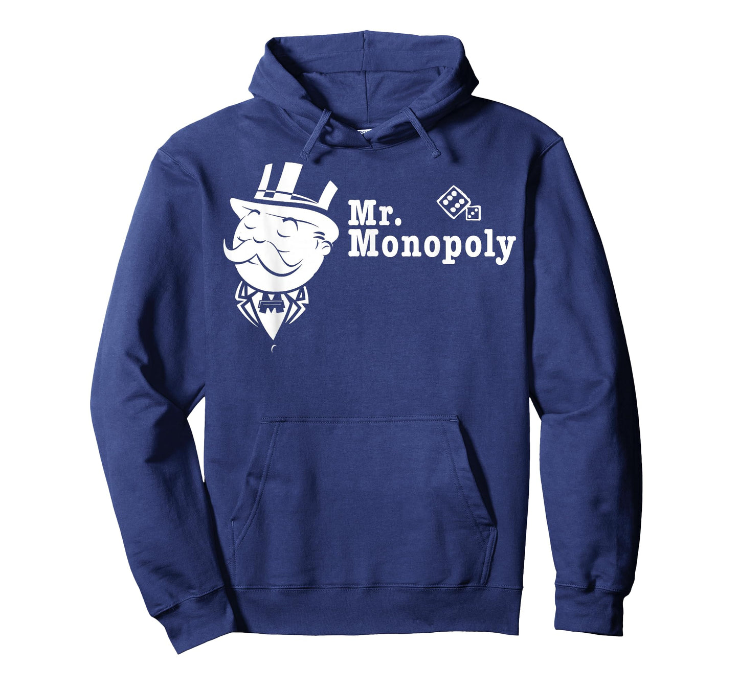 Monopoly Rick Uncle Pennybags Vintage Logo Portrait T-Shirt