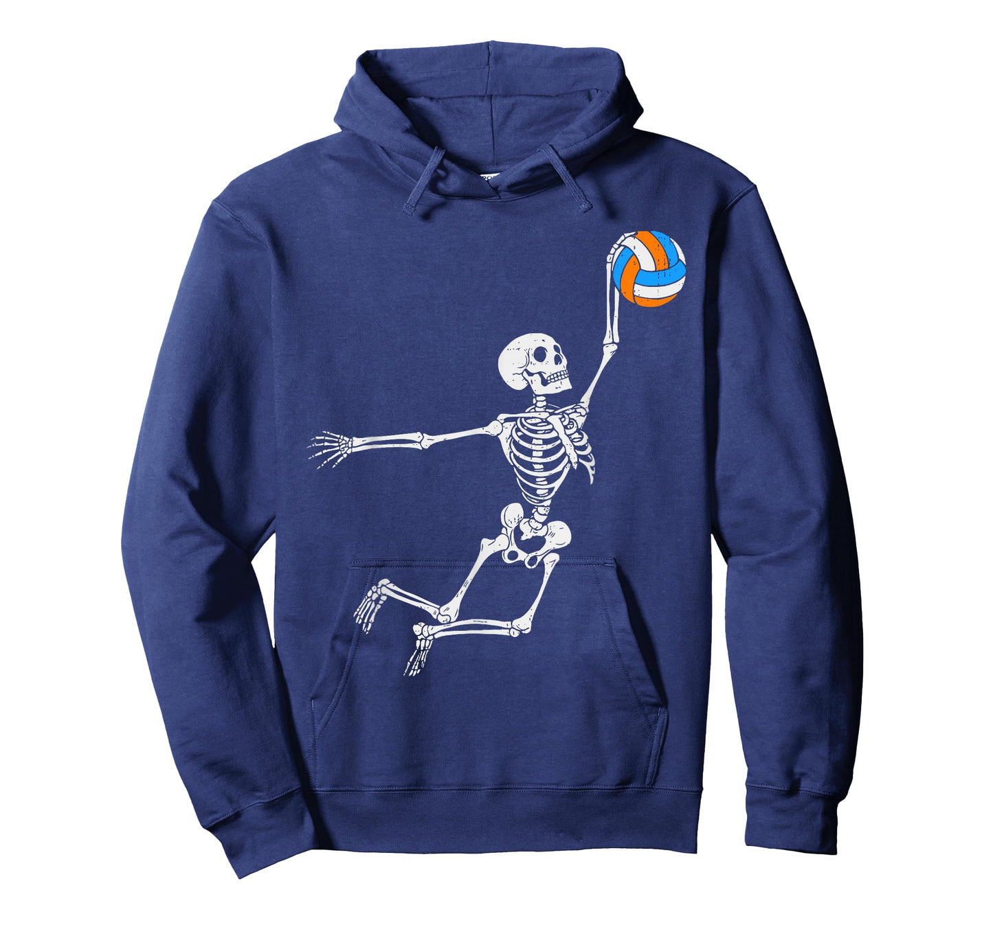 Skeleton Volleyball Halloween Costume Boys Teens Girls Kids T-Shirt