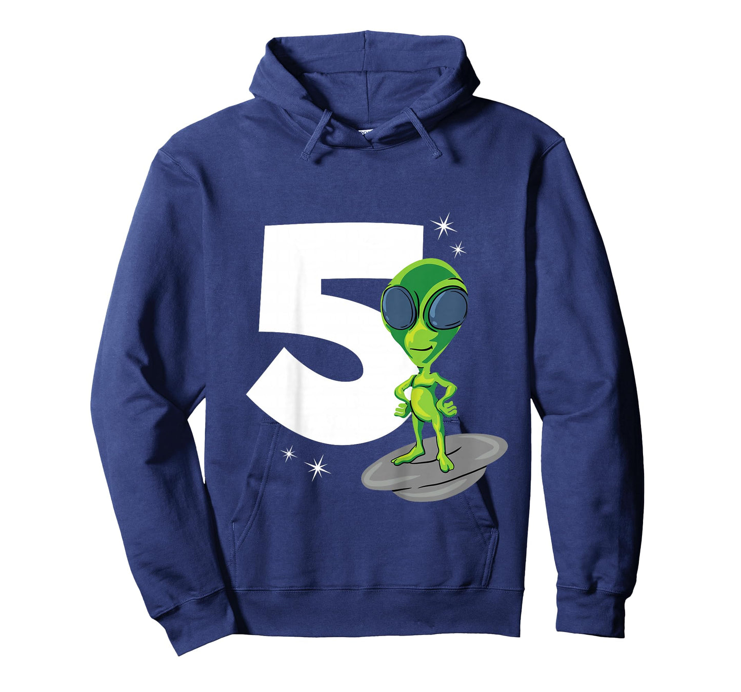 Alien 5 Year Old Boy 5th Birthday T-Shirt