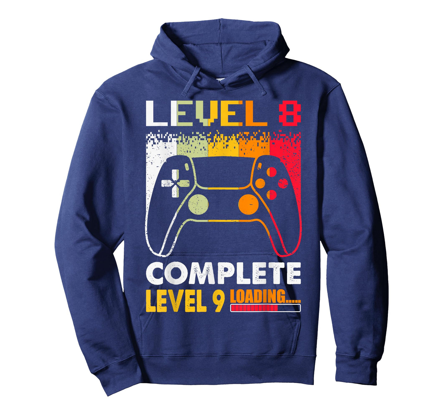 Level 8 Complete Level 9 Loading 8th Wedding Anniversary T-Shirt