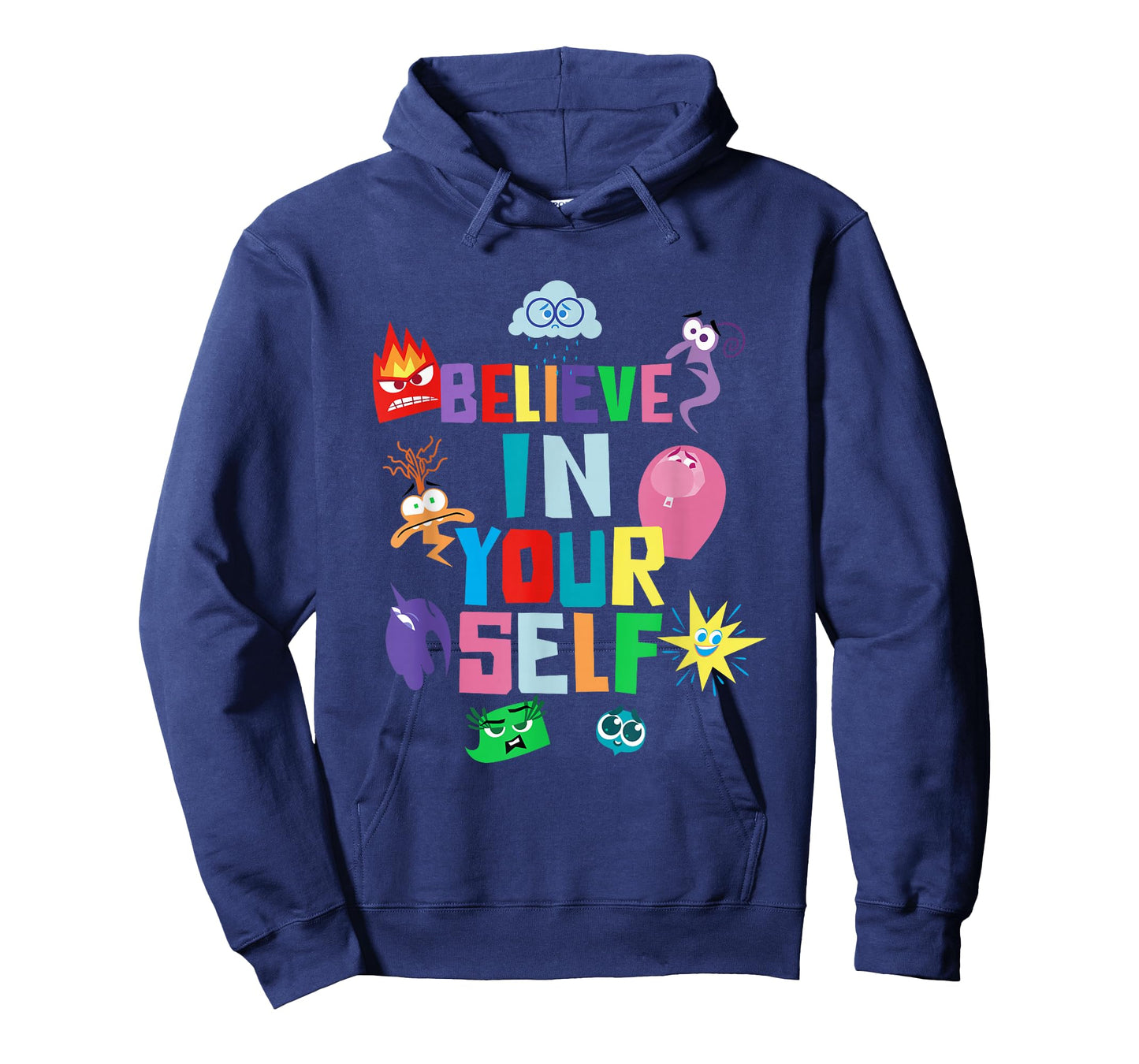 Disney Pixar Inside Out 2 Believe in Yourself Emotions Icons T-Shirt