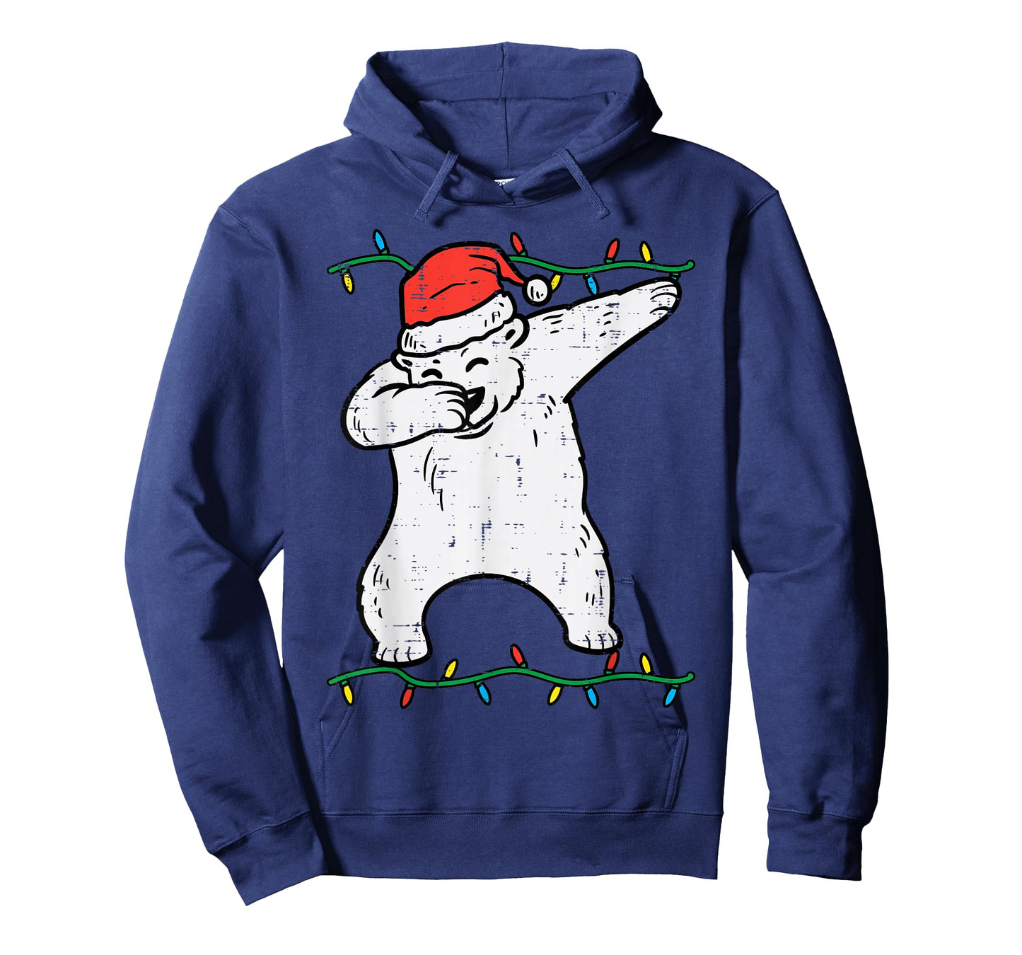 Dabbing Polar Bear Dab Xmas Christmas Boys Kids Girl Youth T-Shirt